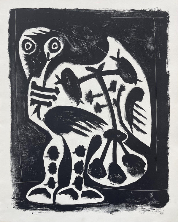 Pablo Picasso, Composition, Picasso Lithographs Since 1945, Cincinnati Art Museum, Limited Edition Lithograph