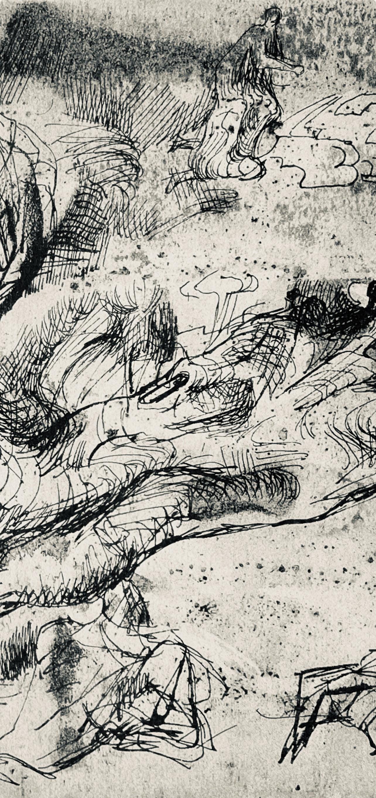Henry Moore, Sketches for Sculpture, The Drawings of Henry Moore, Limited Edition Lithograph