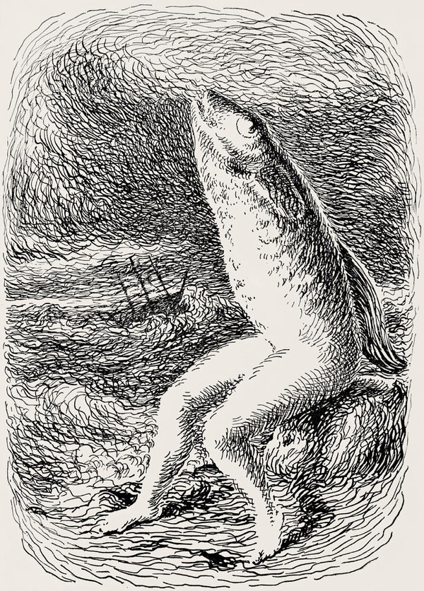 René Magritte, Composition, Les chants de Maldoror, Limited Edition Lithograph