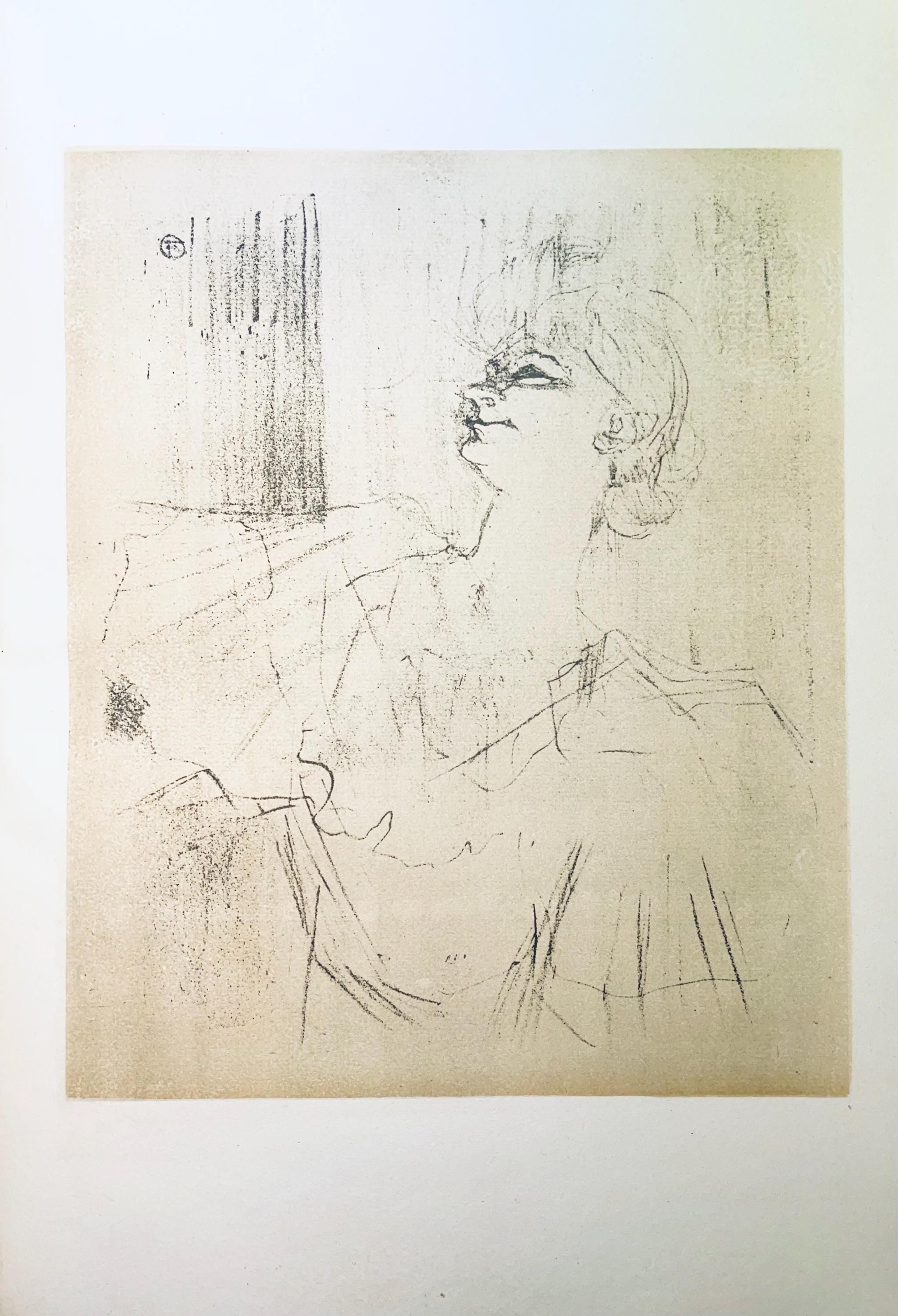 Henri de Toulouse-Lautrec, Composition, Images de Lautrec, 21 Planches en Couleurs, Collezione dell'Obelisco, Limited Edition Lithograph