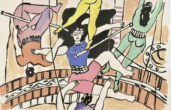 Fernand Léger, Composition, Cirque, Lithographies Originales, Limited Edition Lithograph