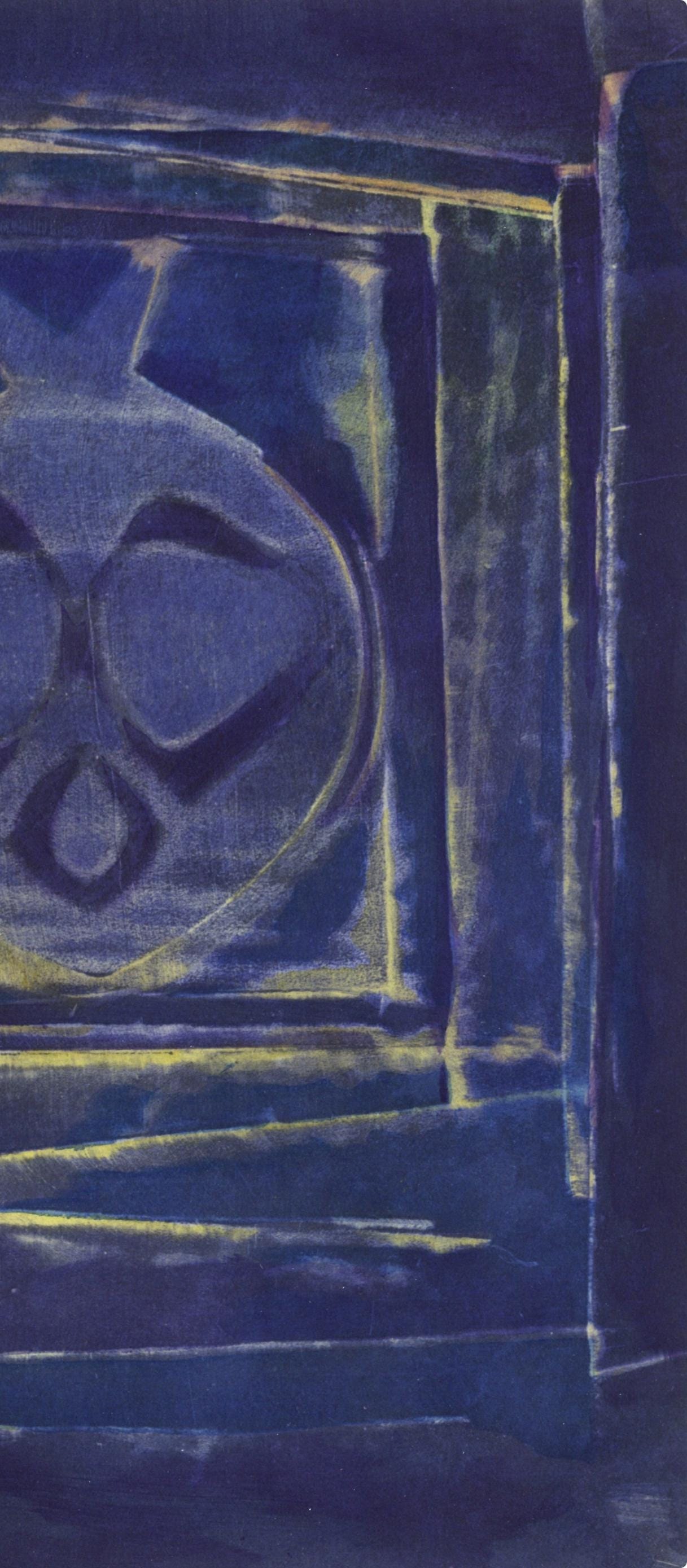 Max Ernst, Vase bleue, XXe siècle, Limited Edition Lithograph