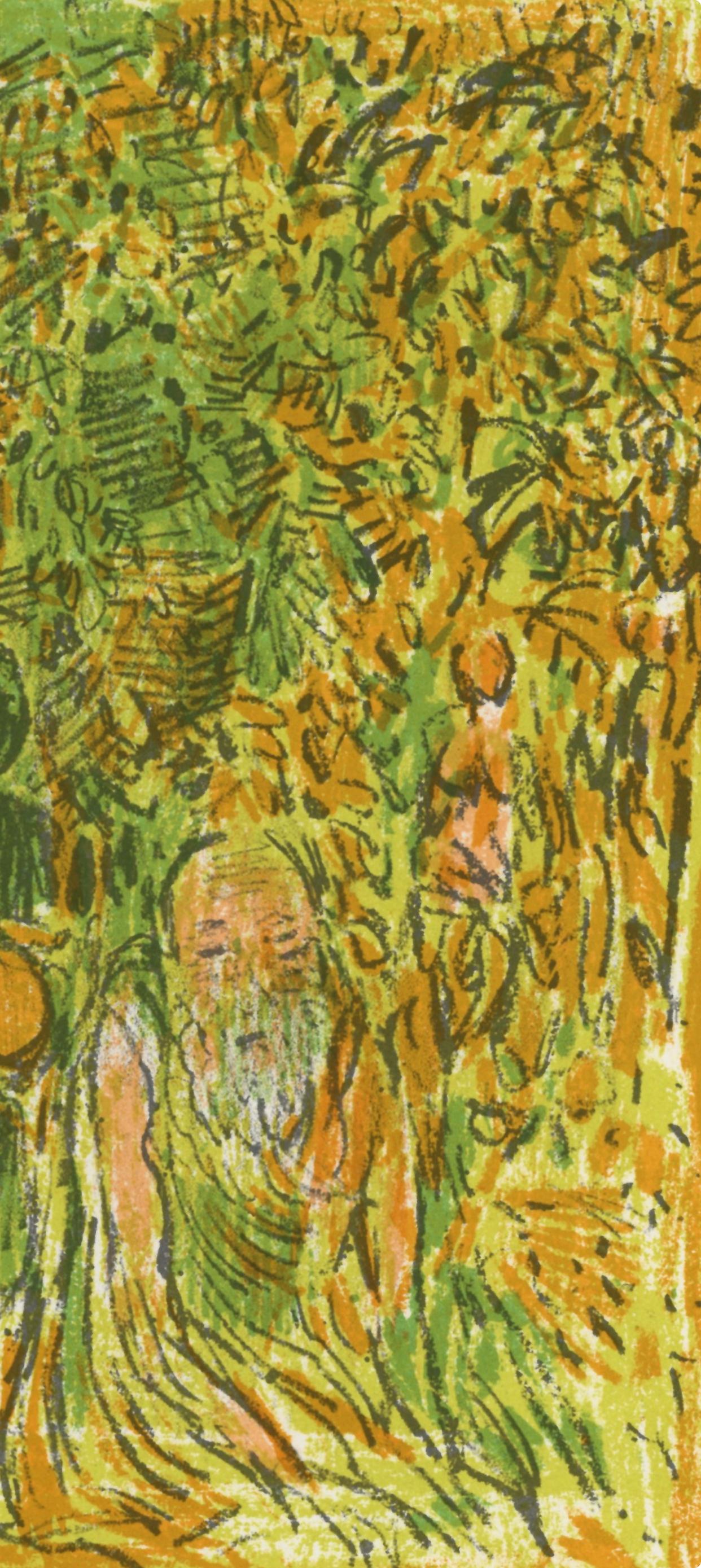 André Cottavoz, Composition, L'Odyssée, Limited Edition Lithograph
