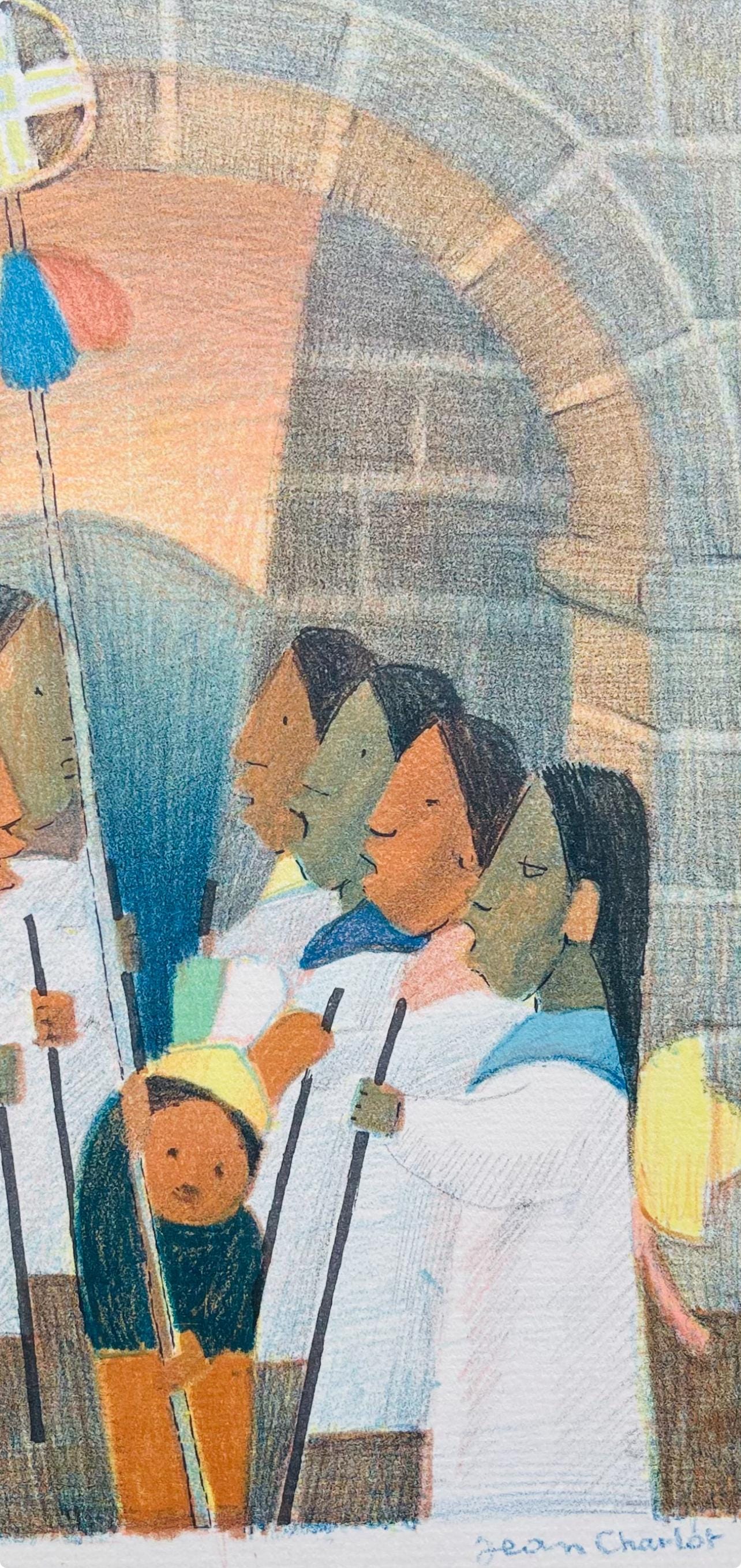 Jean Charlot, Composition, Limited Edition Lithograph