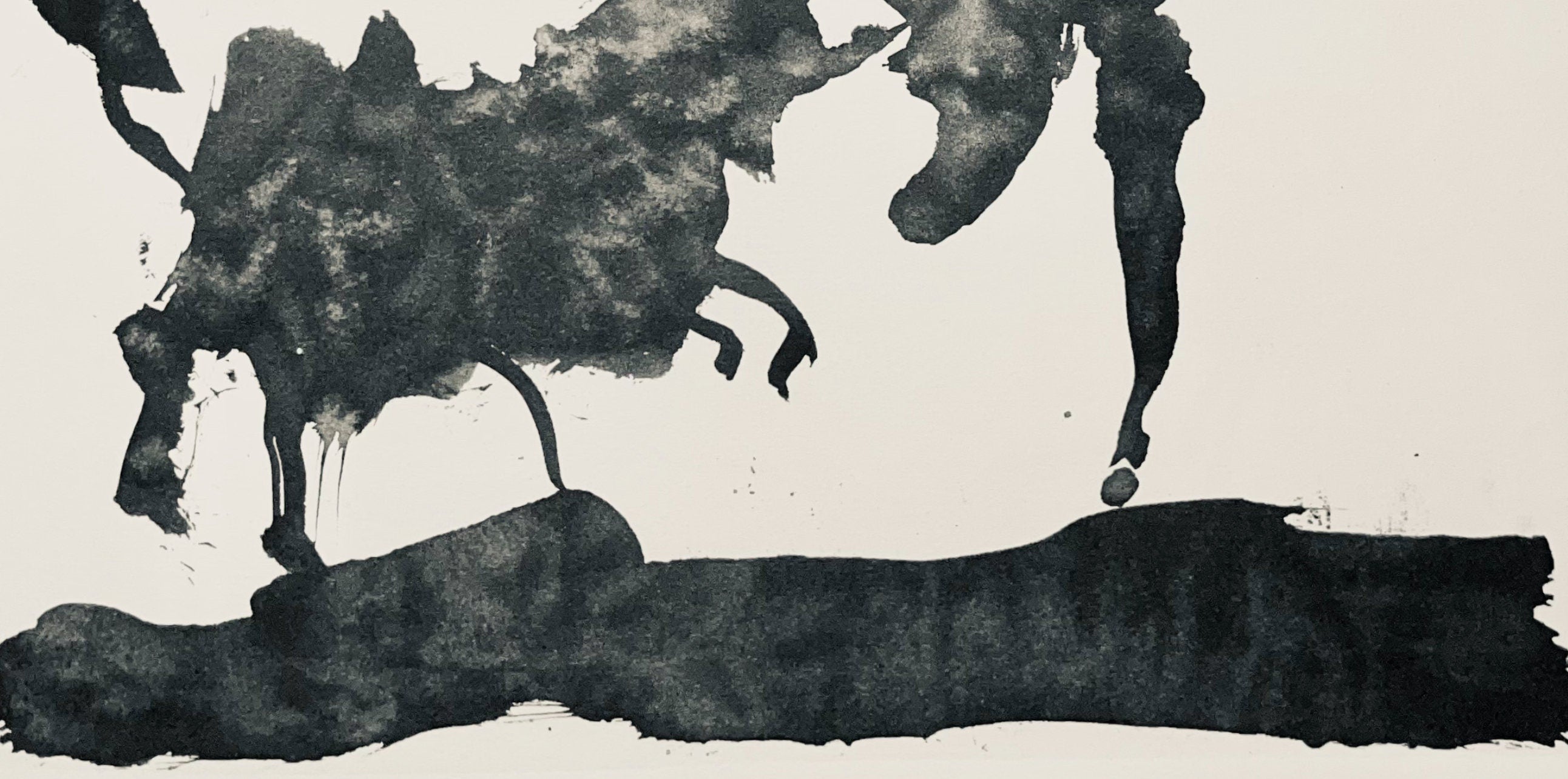 Pablo Picasso, Composition (Bloch 1276; Czwiklitzer 23), Toros y Toreros, Limited Edition Lithograph