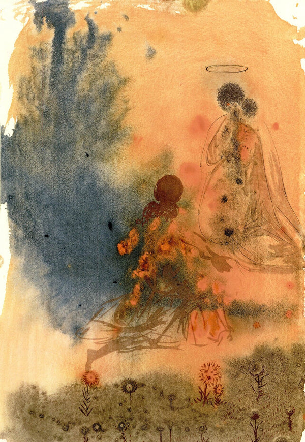 Salvador Dali, Composition (Michler/Löpsinger 1600; Field 69-3), Biblia Sacra, Limited Edition Lithograph