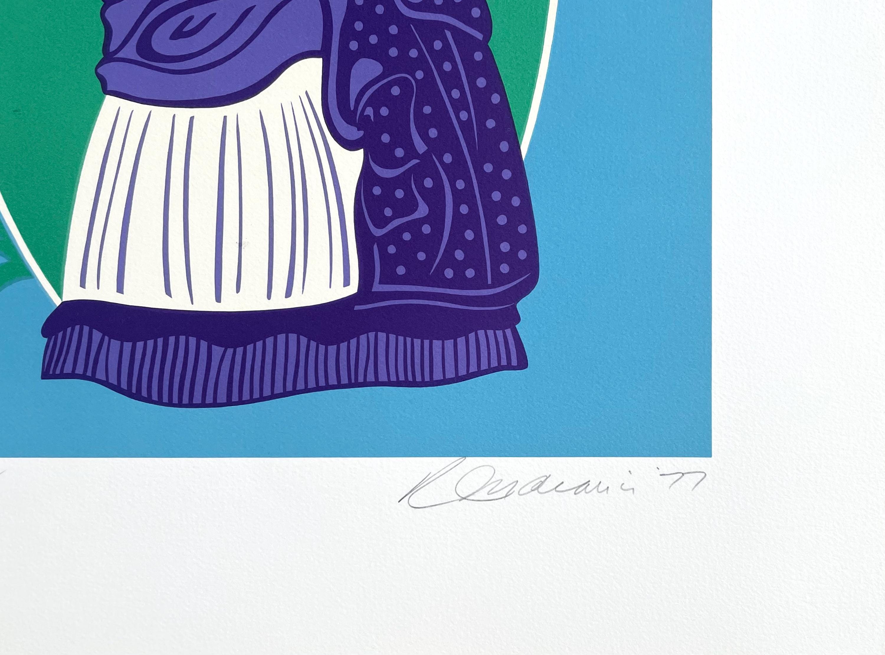 Robert Indiana, Anne (Sheehan 96-108), Mother of Us All, Limited Edition Silkscreen