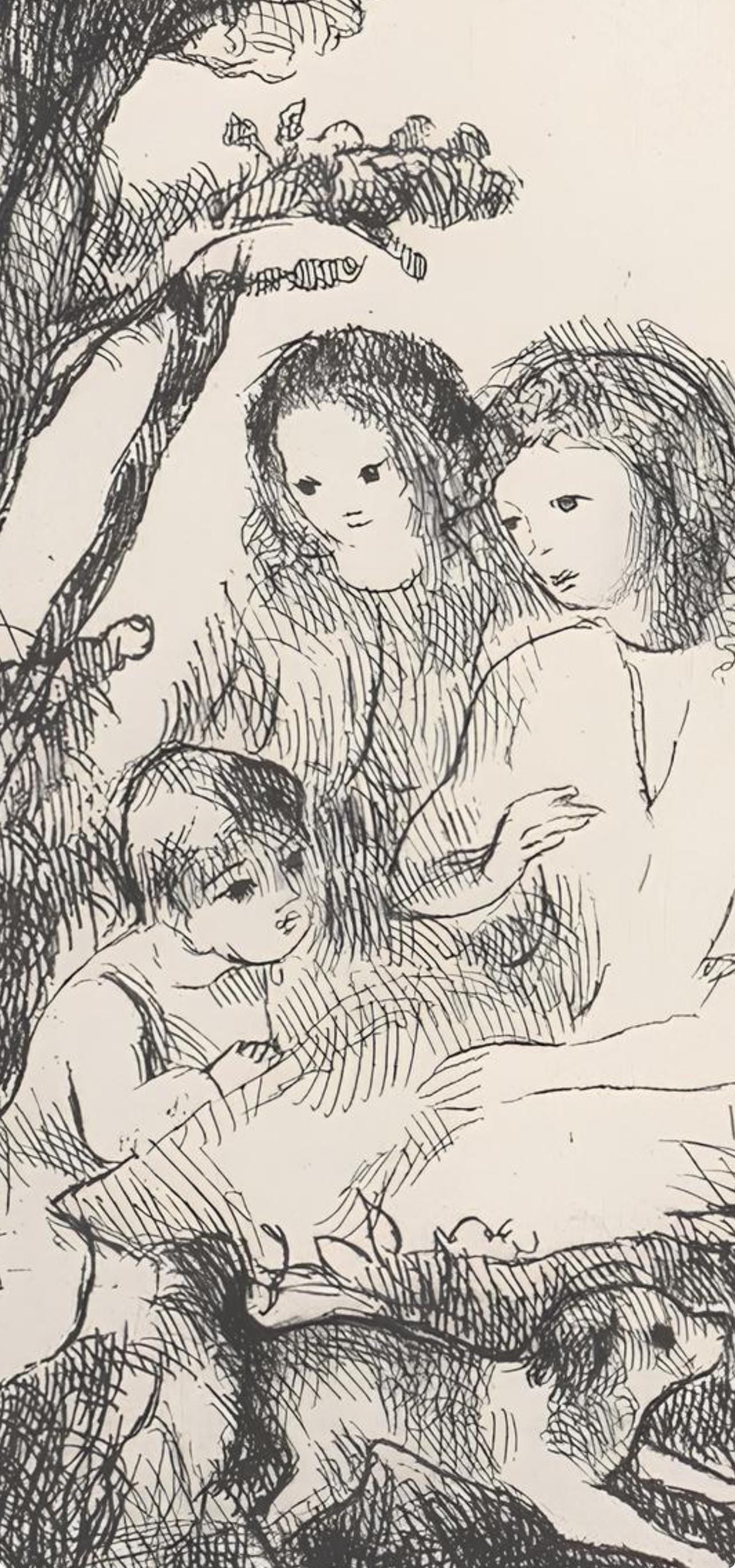 Marie Laurencin, Composition, Antarés, Limited Edition Etching