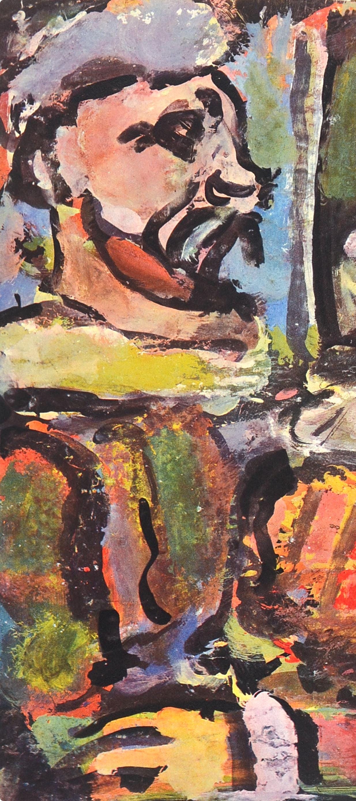 Georges Rouault, Composition, Divertissement, Limited Edition Lithograph