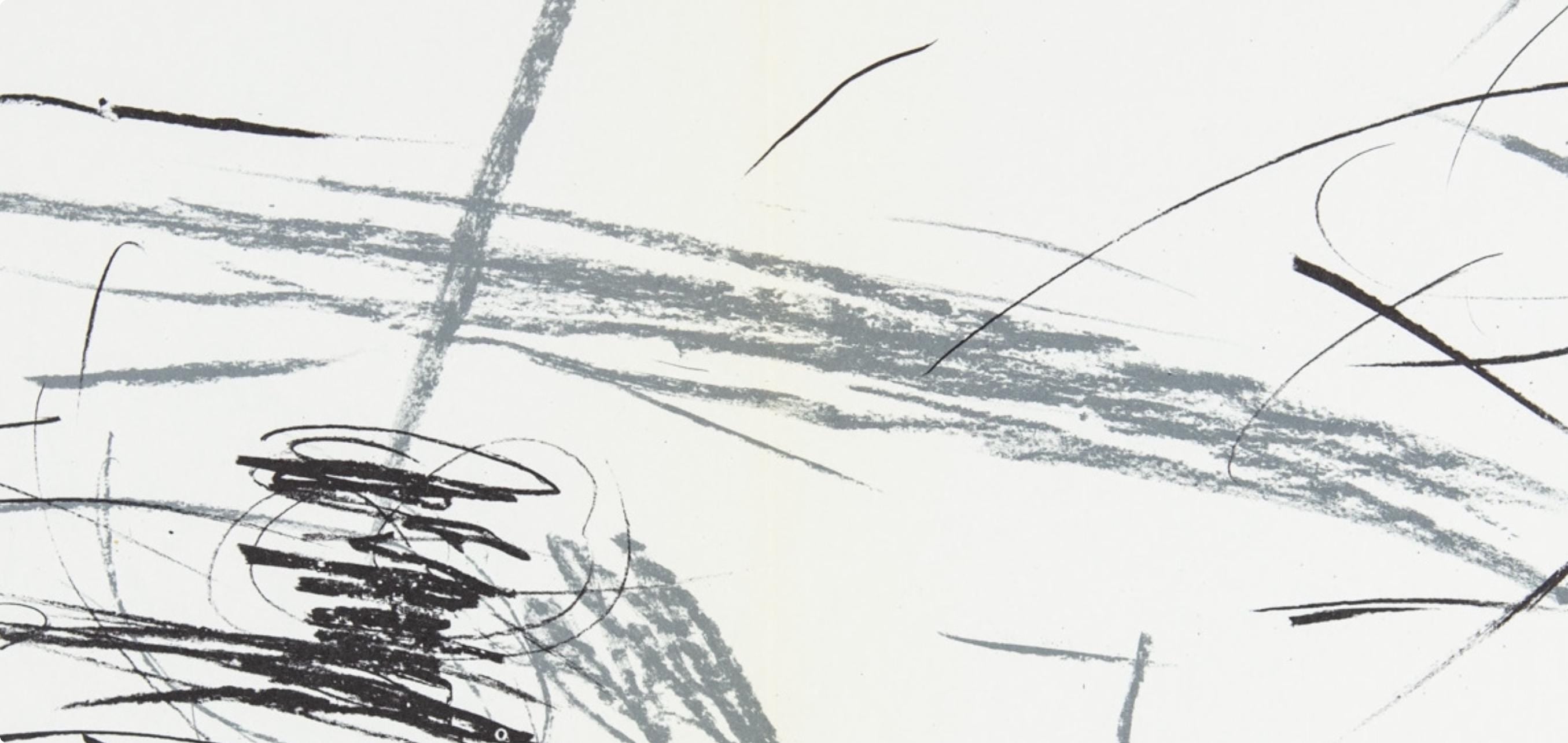 Jean Bazaine, Composition, Derrière le miroir, Limited Edition Lithograph