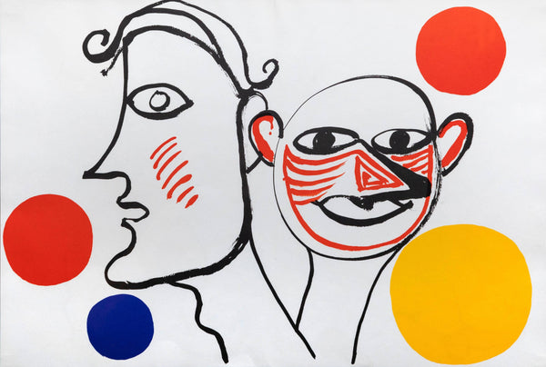 Alexander Calder, Composition, Derrière le miroir, Limited Edition Lithograph