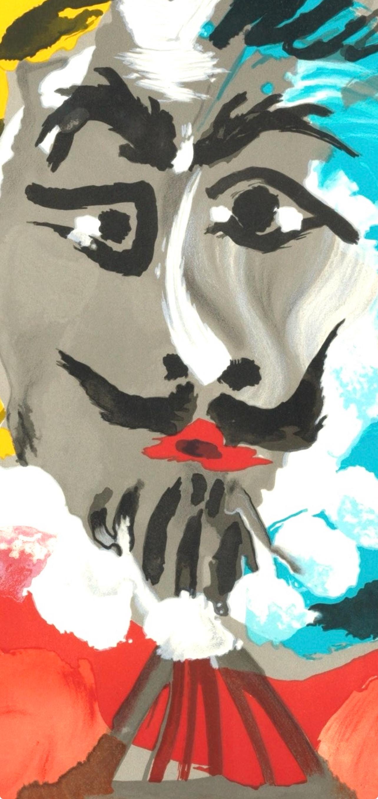 Pablo Picasso, Composition (Orozco 207-261), Vingt-Neuf Portraits Imaginaires, Limited Edition Lithograph