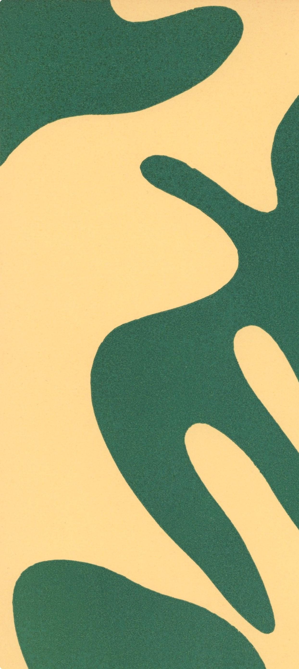 Hans Jean Arp, Composition, XXe siècle, Limited Edition Woodcut