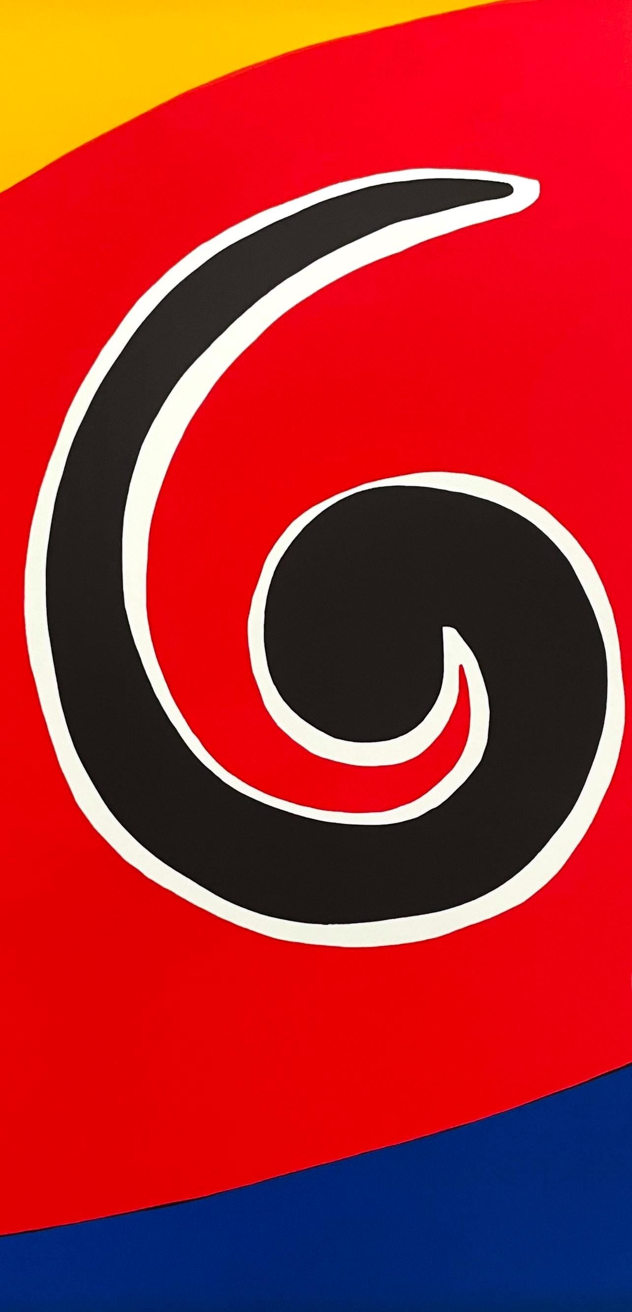 Alexander Calder, Sky Swirl, Braniff International Airways Flying Colors Collection, Limited Edition Lithograph