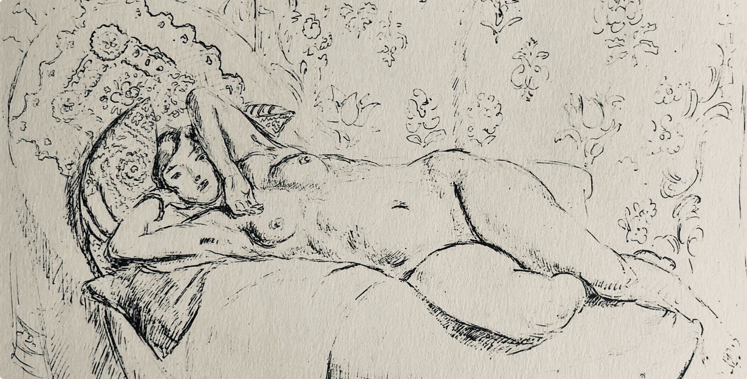 Henri Matisse, Composition (Dutel 3), Dessins de Henri-Matisse, Limited Edition Lithograph