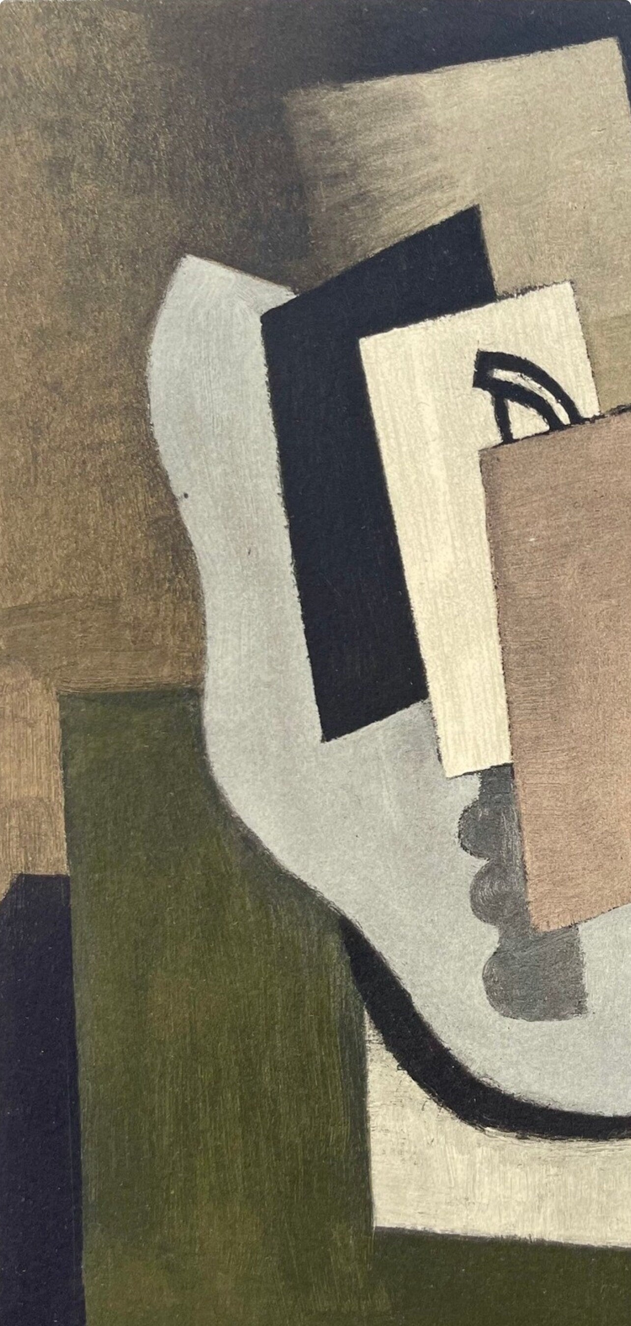 Roger de La Fresnaye, Visage, Roger de La Fresnaye, Collection Pierre Lévy, Limited Edition Lithograph