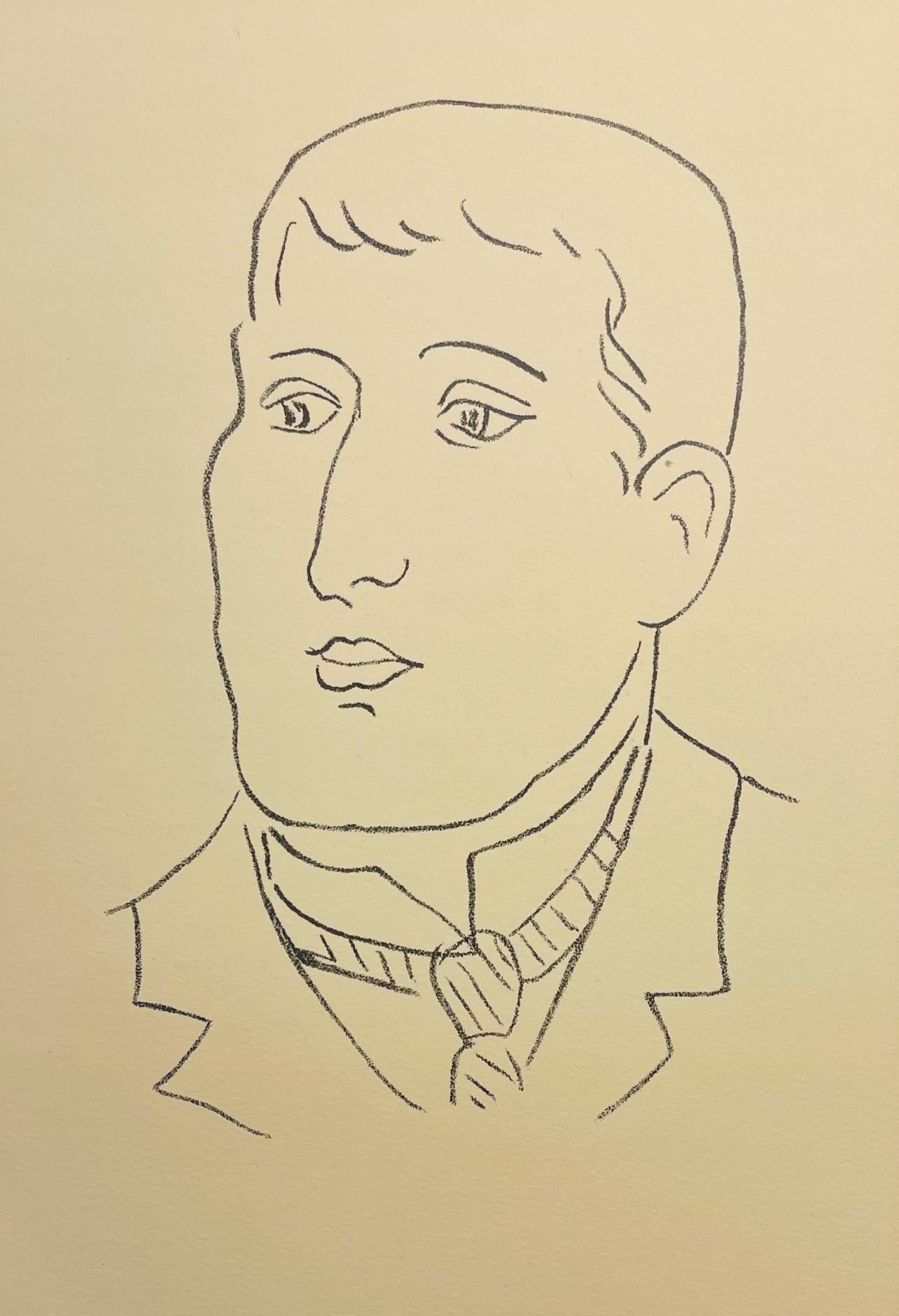 Henri Matisse, Composition (Duthuit 31), Apollinaire, Limited Edition Lithograph