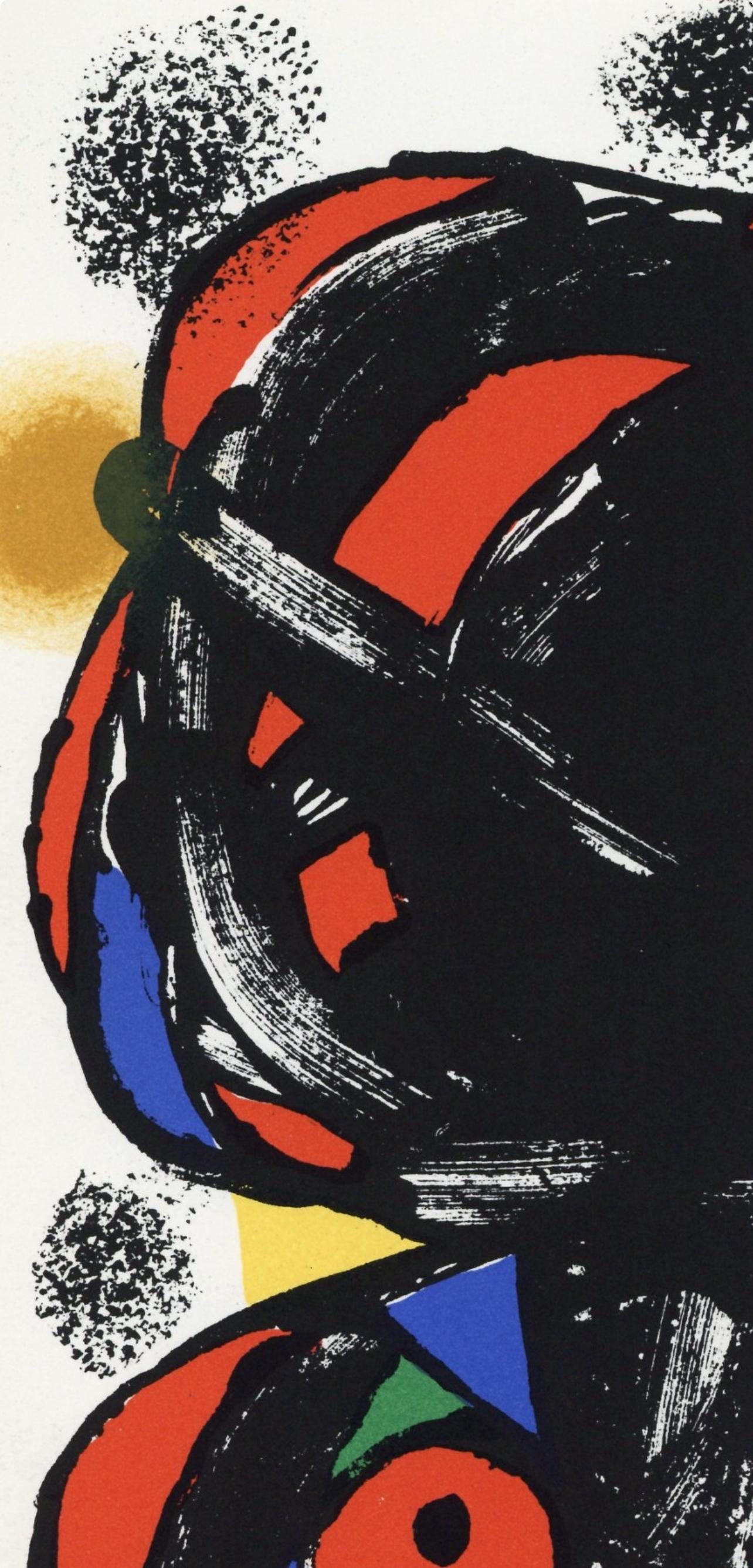 Joan Miró, Composition, XXe siècle, Limited Edition Lithograph