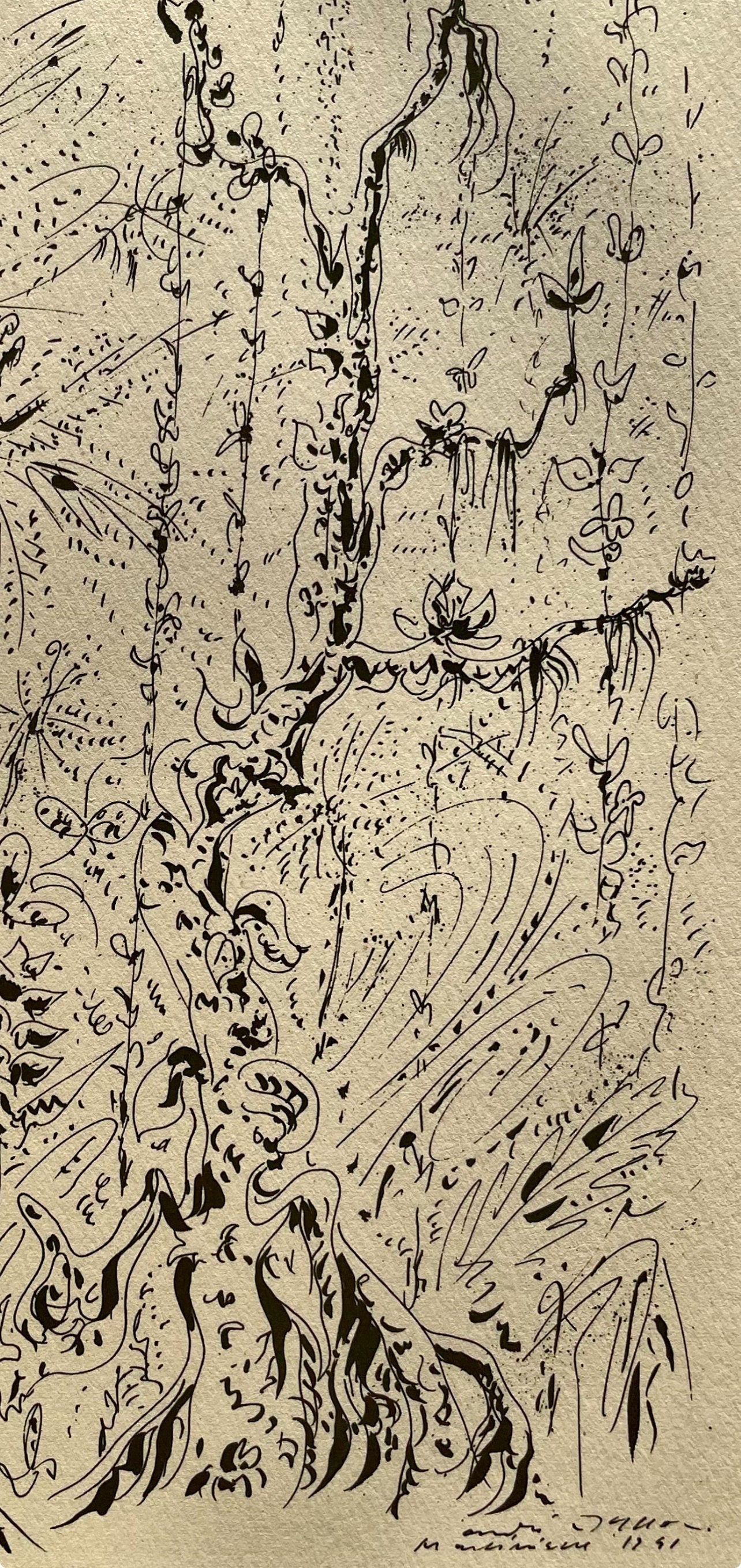 André Masson, Forêt martiniquaise, Masson Dessins, Limited Edition Lithograph