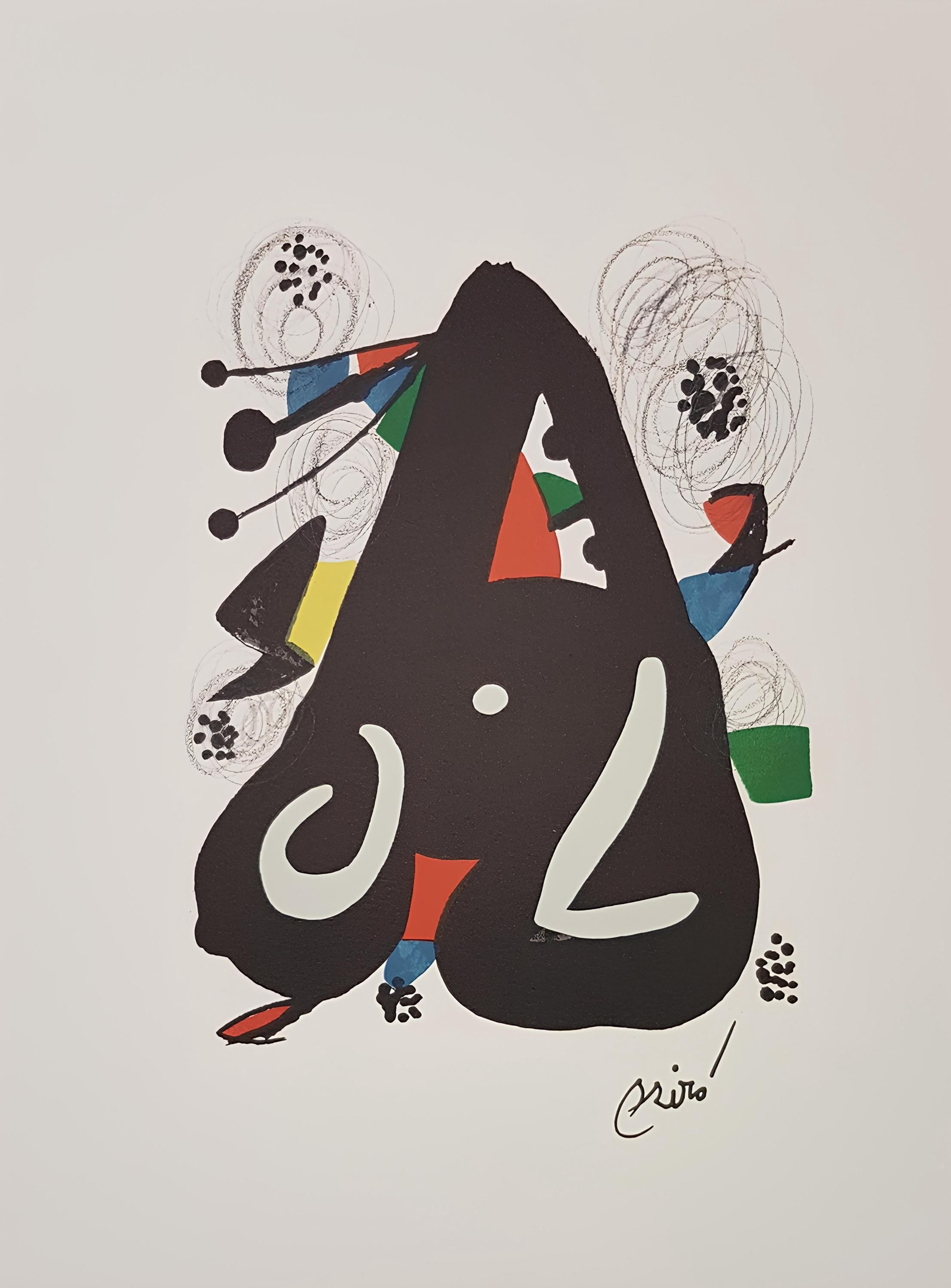 Joan Miró, Composition (Mourlot 1212-1225; Cramer 248), La mélodie acide, Limited Edition Lithograph