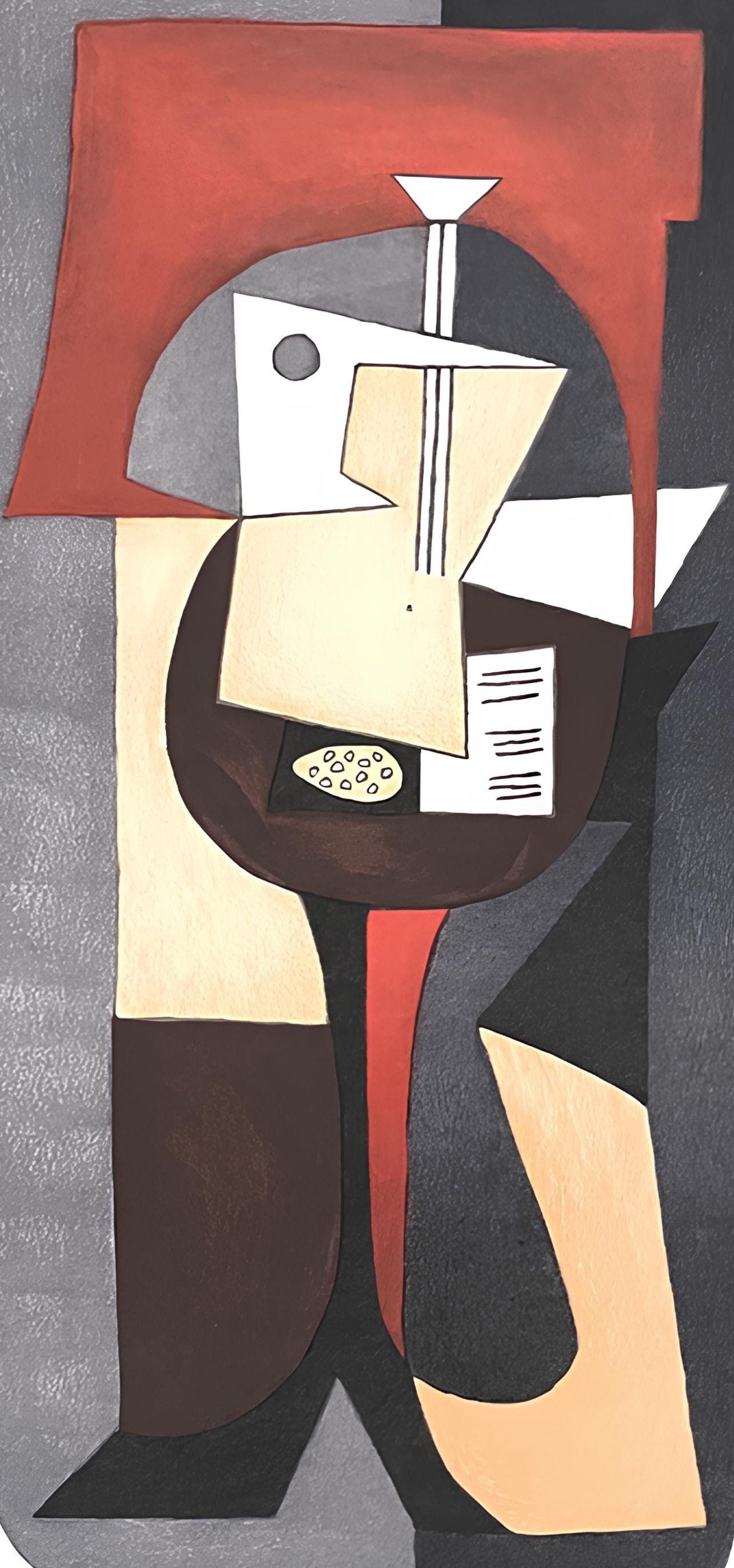Pablo Picasso, Guitare et Partition, Marina Picasso Collection, Official Limited Edition Lithograph