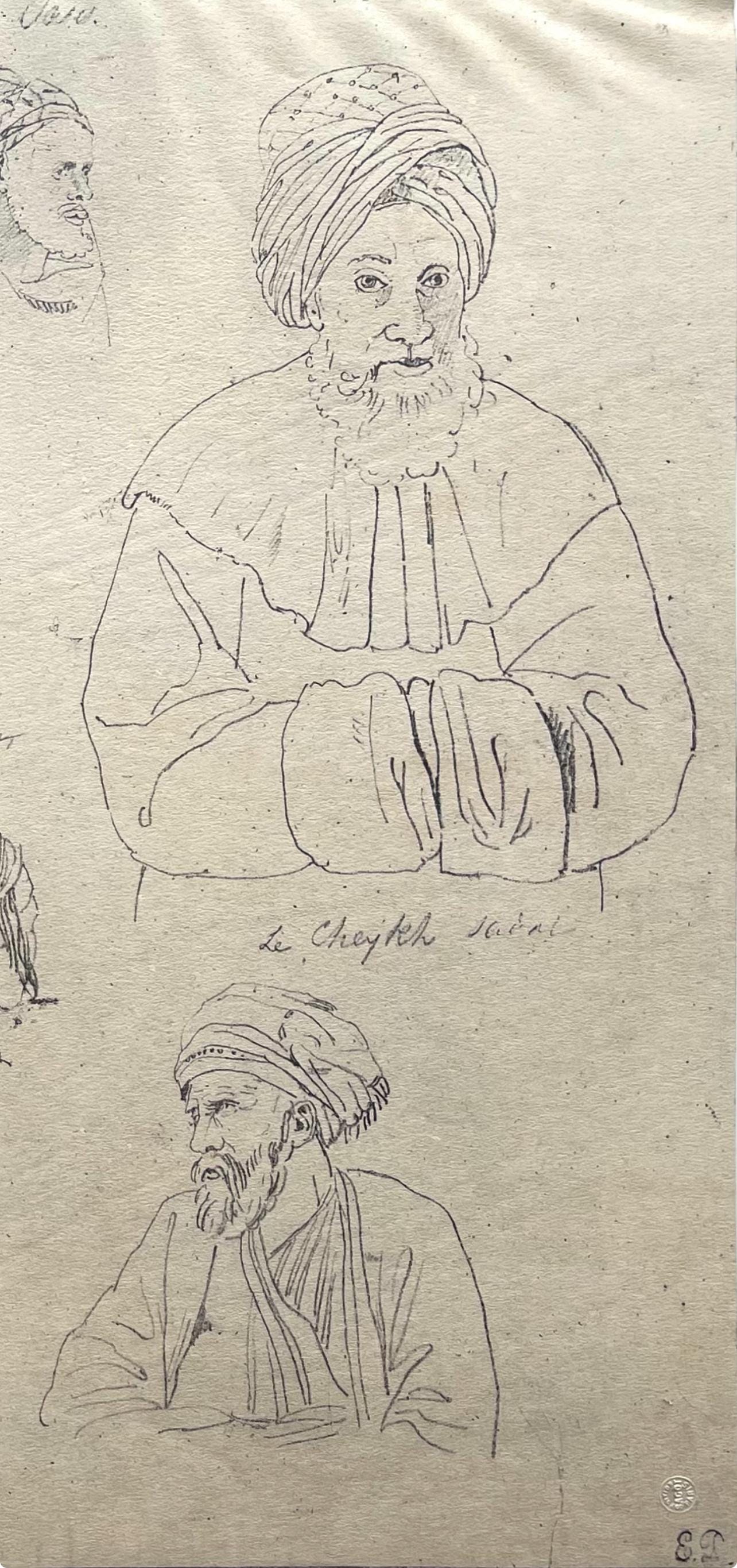 Eugène Delacroix, Composition, Trente et un Dessins et Aquarelles du Maroc, Limited Edition Lithograph
