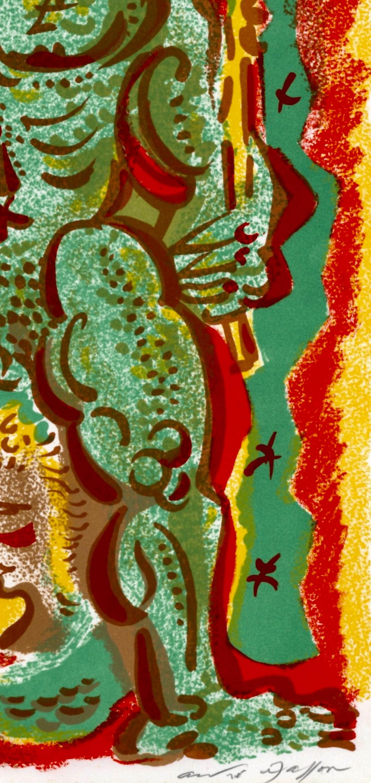 André Masson, Composition, Variations sur l'imaginaire, Limited Edition Lithograph