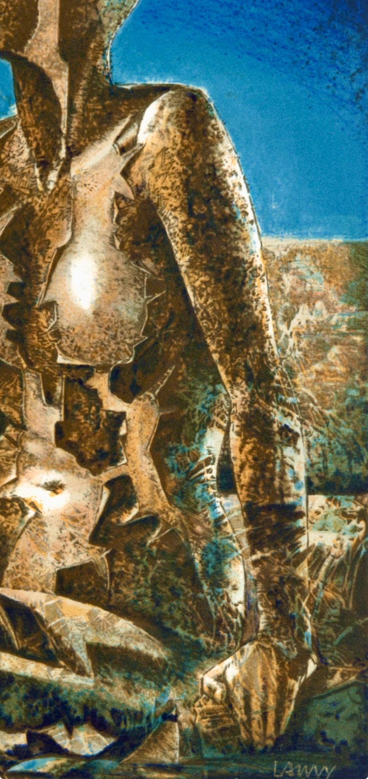 Pierre Lambert Lamy, Composition, Variations sur l'imaginaire, Limited Edition Lithograph