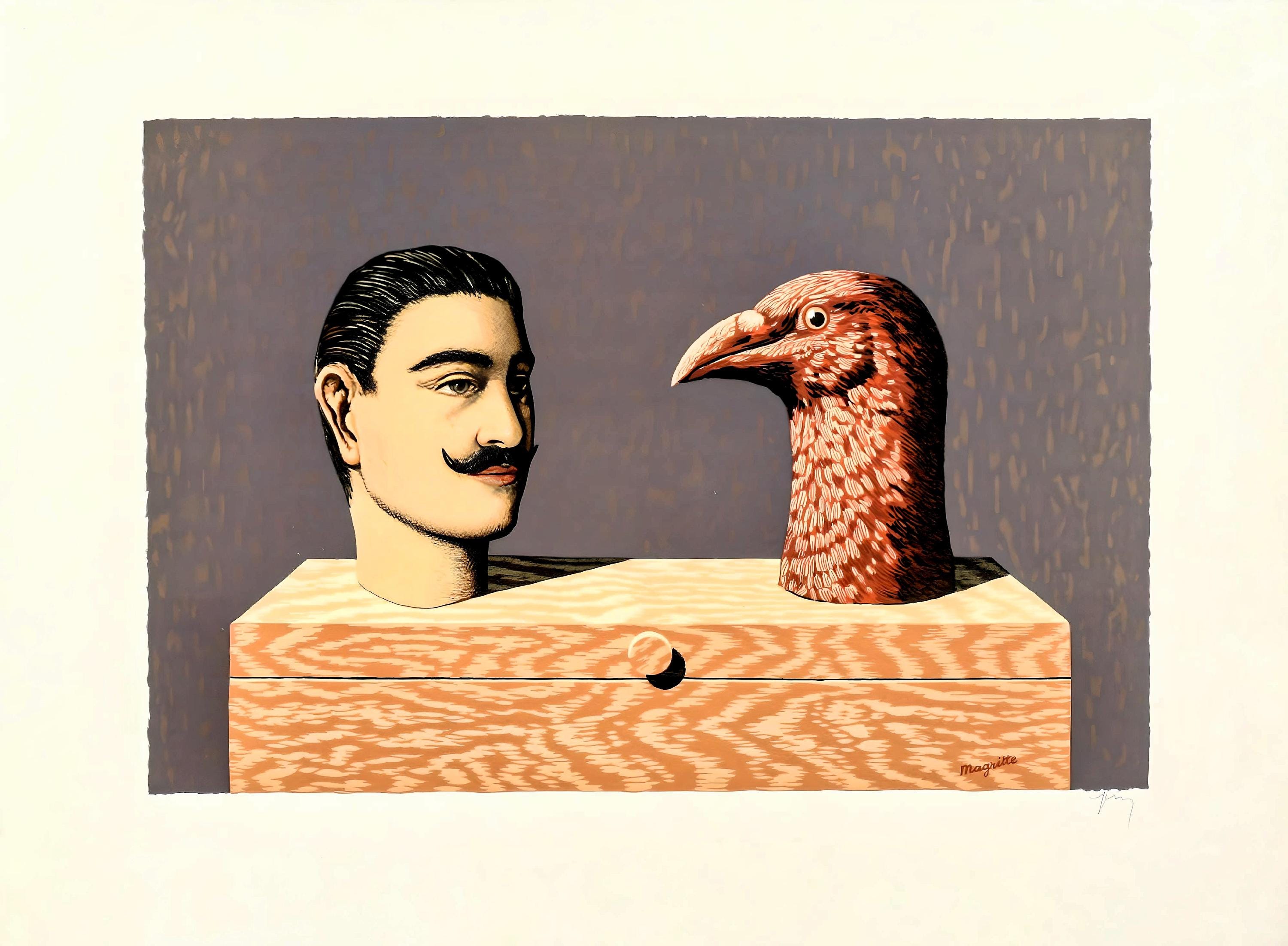 René Magritte, Pierreries, Les Enfants Trouvés de Magritte, Limited Edition Lithograph