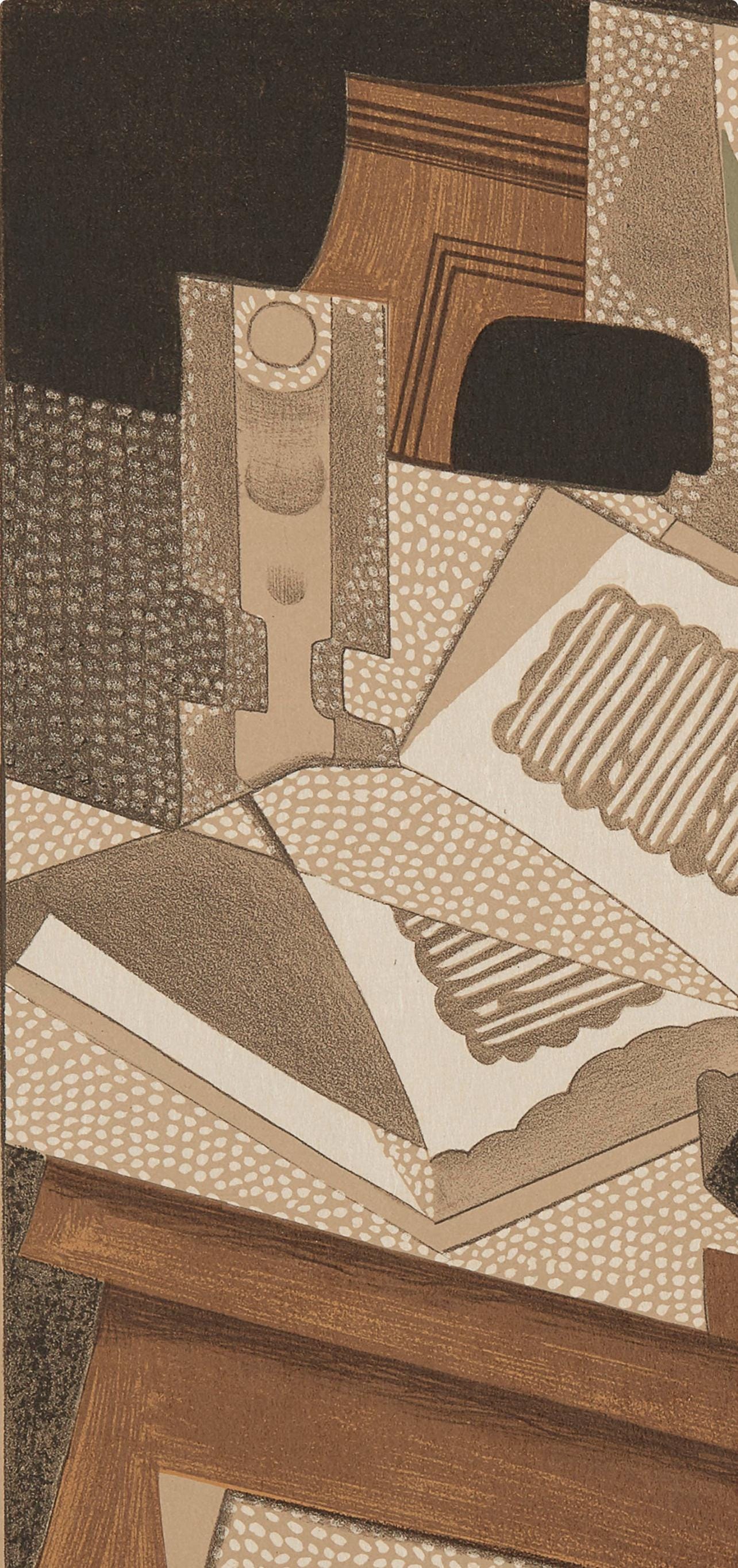 Juan Gris, Le Livre (Kahnweiler 1969), Au Soleil du Plafond, Limited Edition Lithograph