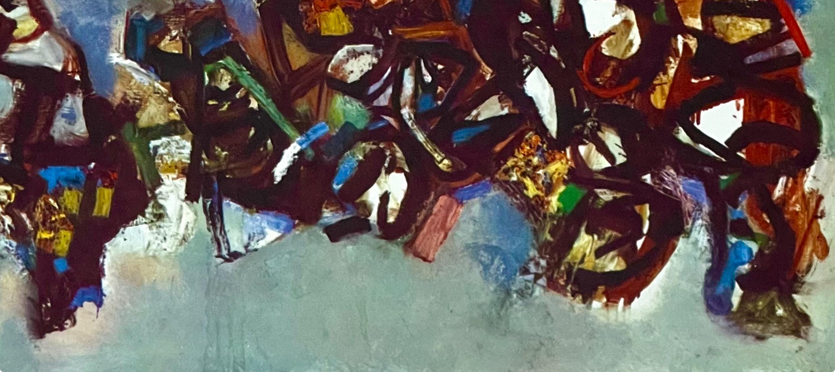 Abraham Rattner, Composition with old shoes, Limited Edition Lithograph