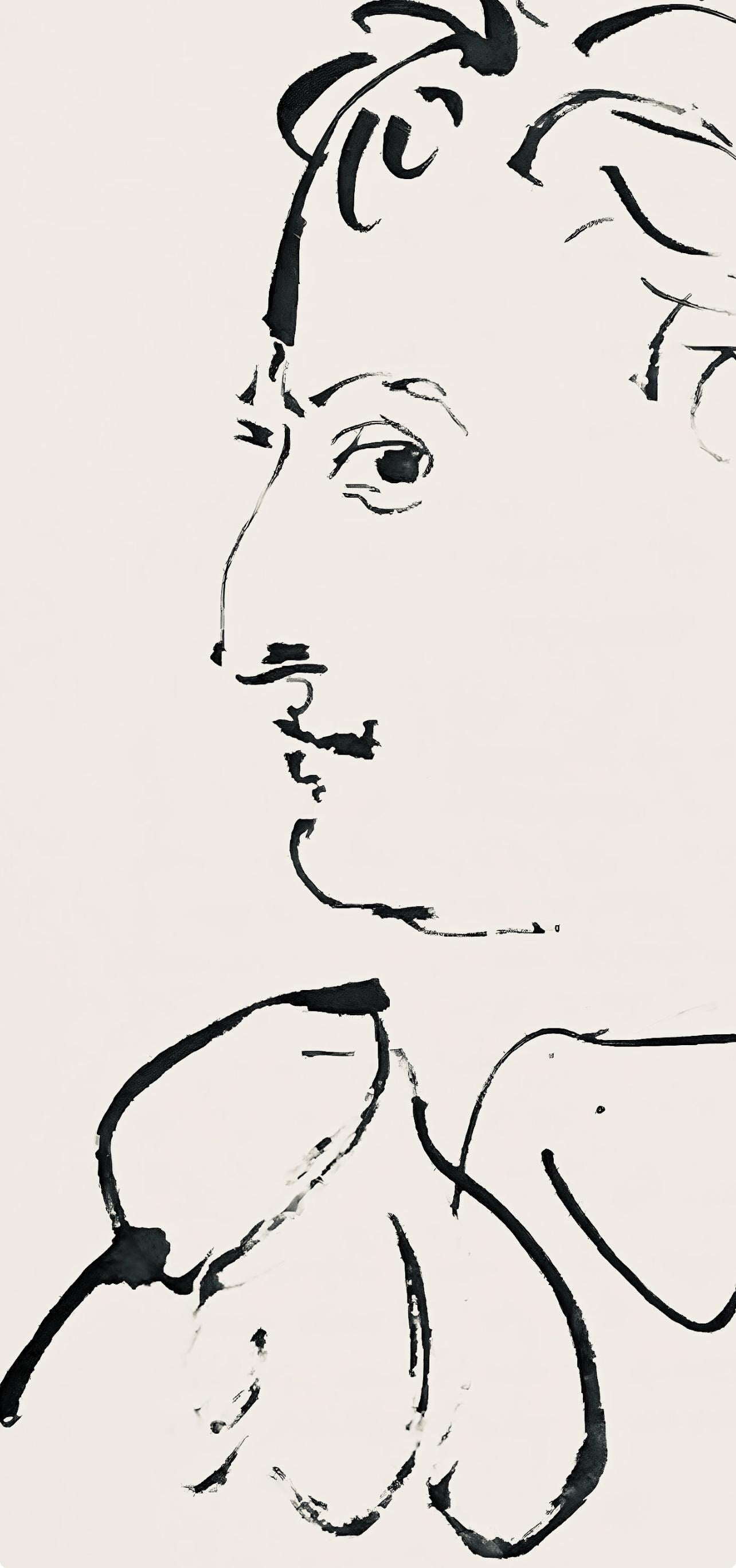 Pablo Picasso, Composition (Horodisch B19), Mystification, Limited Edition Lithograph