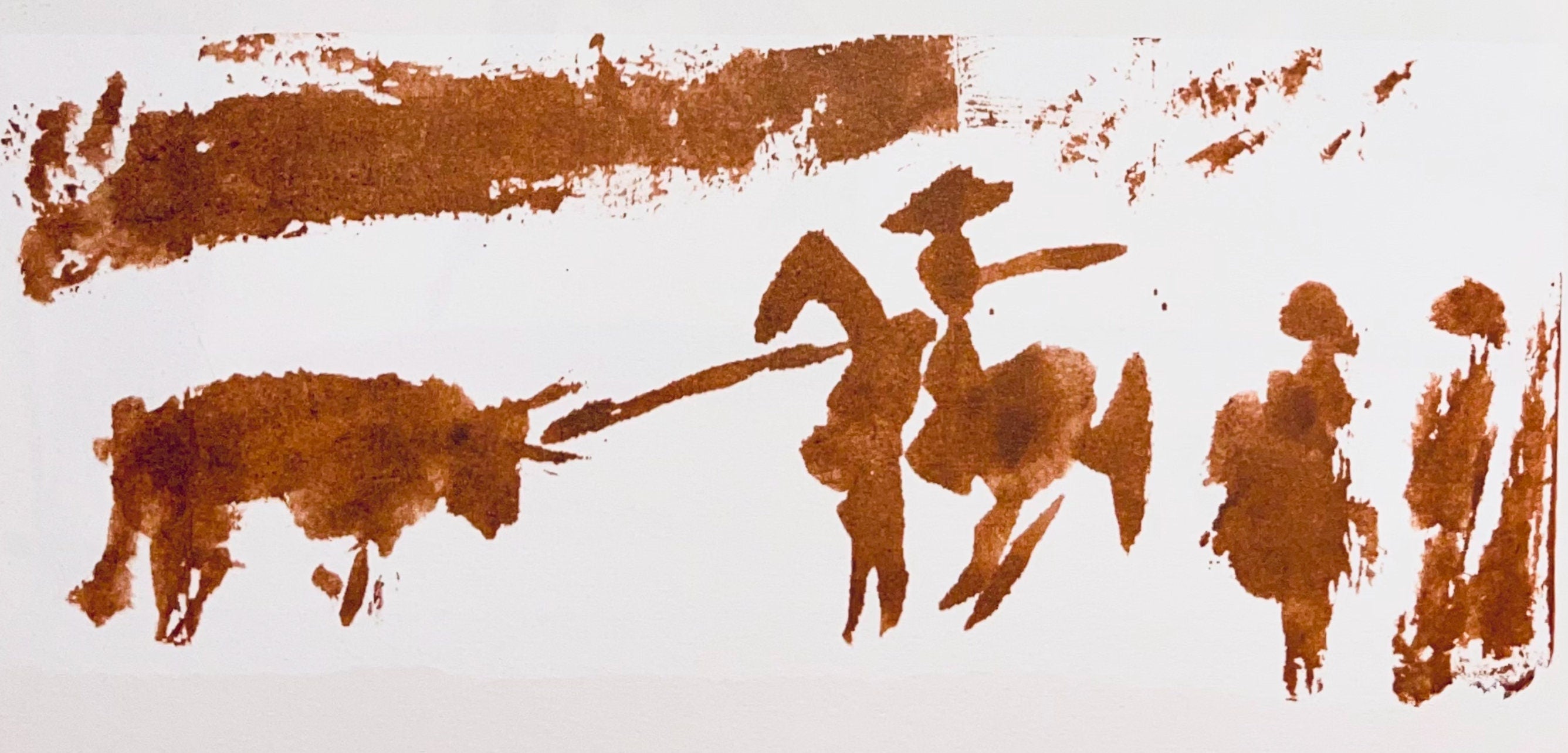 Pablo Picasso, Composition (Bloch 1276; Czwiklitzer 23), Toros y Toreros, Limited Edition Lithograph