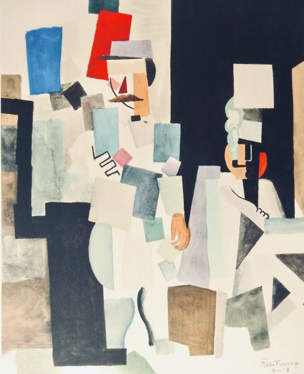 Roger de La Fresnaye, Scène militaire, Roger de La Fresnaye, Collection Pierre Lévy, Limited Edition Lithograph