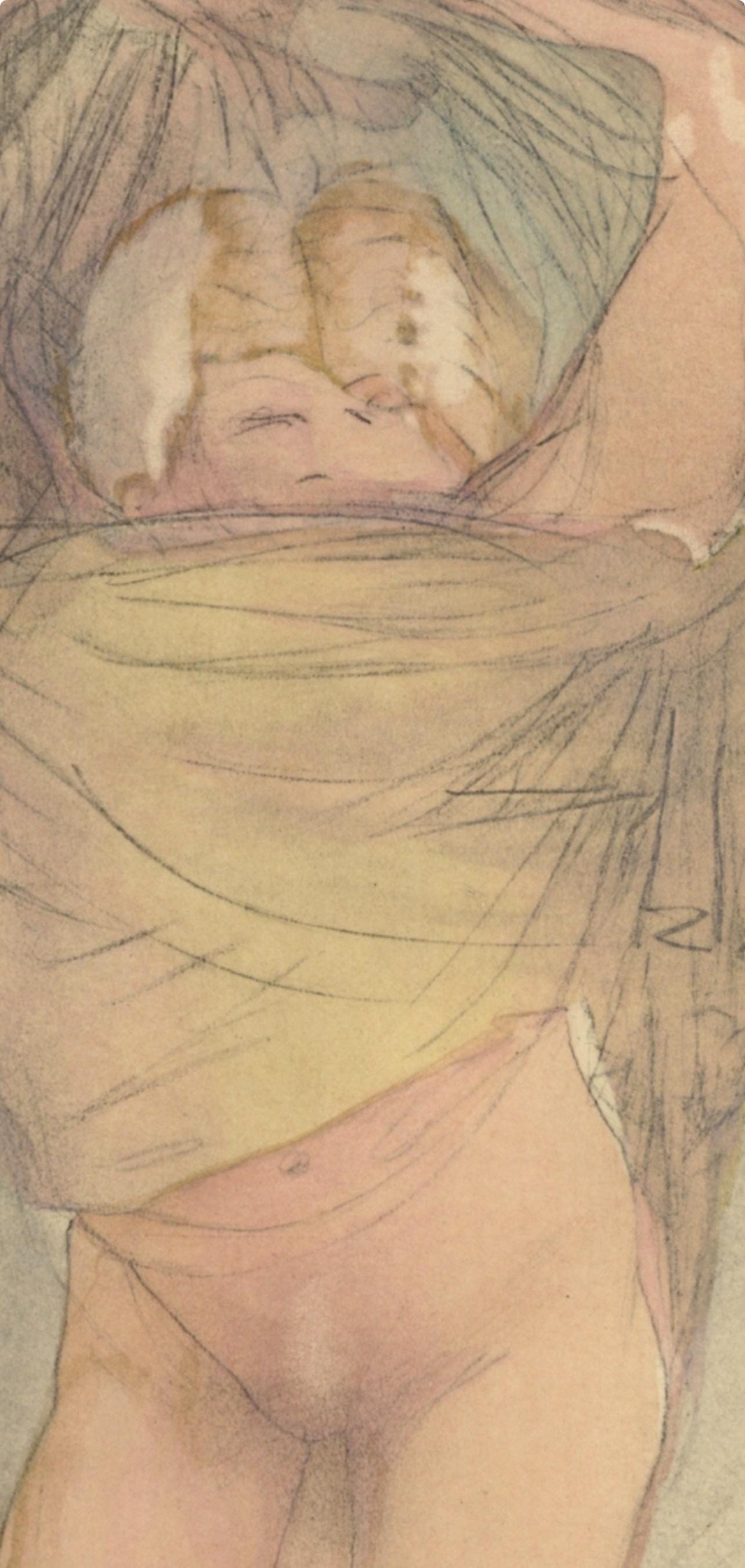 Auguste Rodin, Composition, La Varende, Rodin, Limited Edition Lithograph