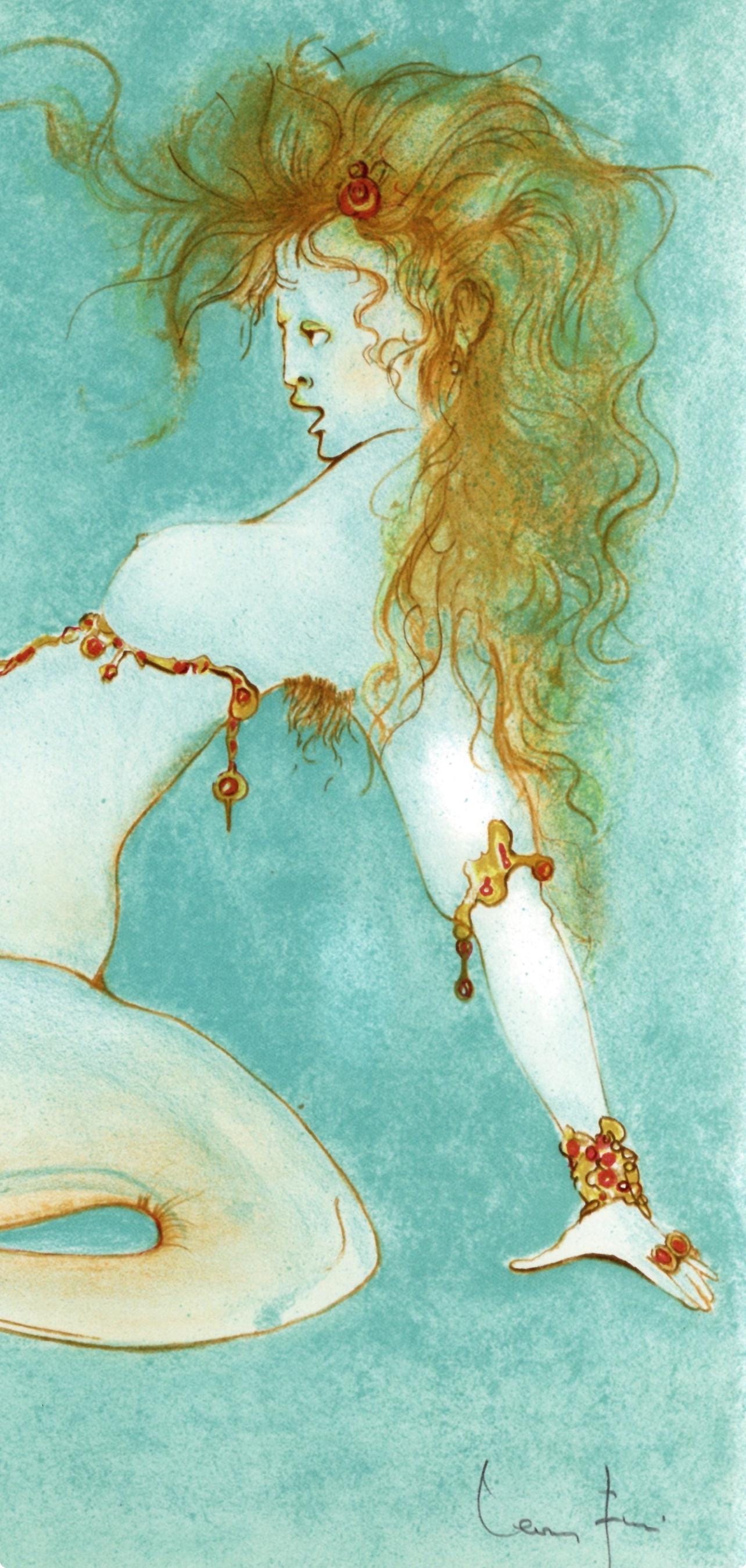 Léonor Fini, Composition, Variations sur l'imaginaire, Limited Edition Lithograph