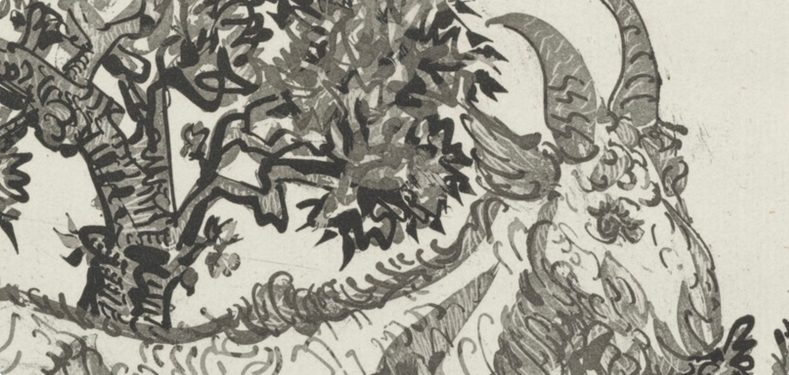 Pablo Picasso, La Chèvre, Histoire naturelle, Limited Edition Lithograph