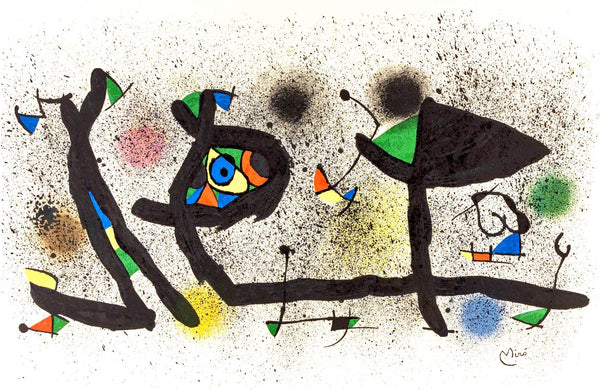 Joan Miró, Sculptures (Mourlot 950), Limited Edition Lithograph