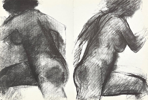 Claude Garache, Composition, Hommage à Aimé et Marguerite Maeght, Derrière le miroir, Limited Edition Lithograph