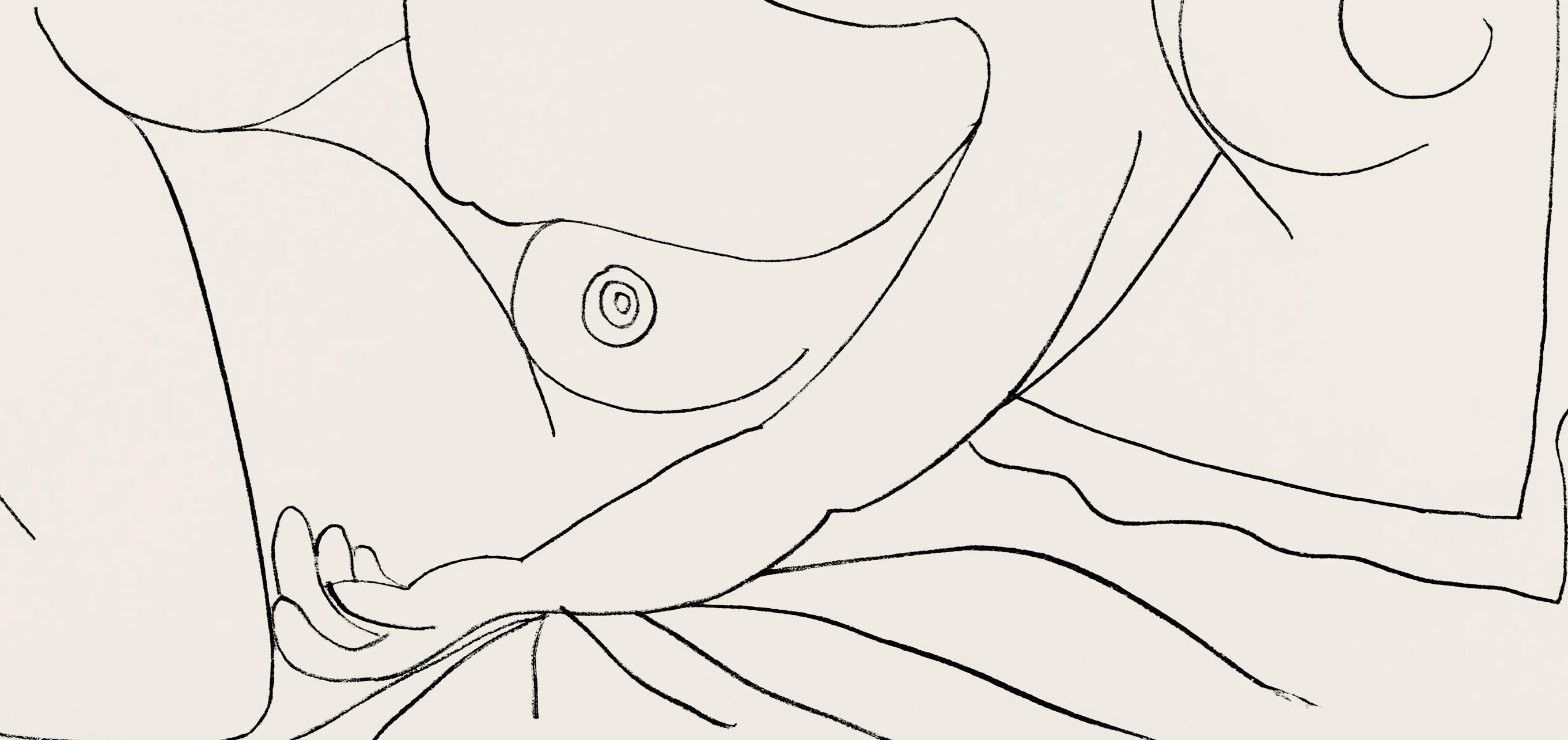 Pablo Picasso, Composition (Orozco 193-204), Au Baiser D'Avignon, Limited Edition Lithograph