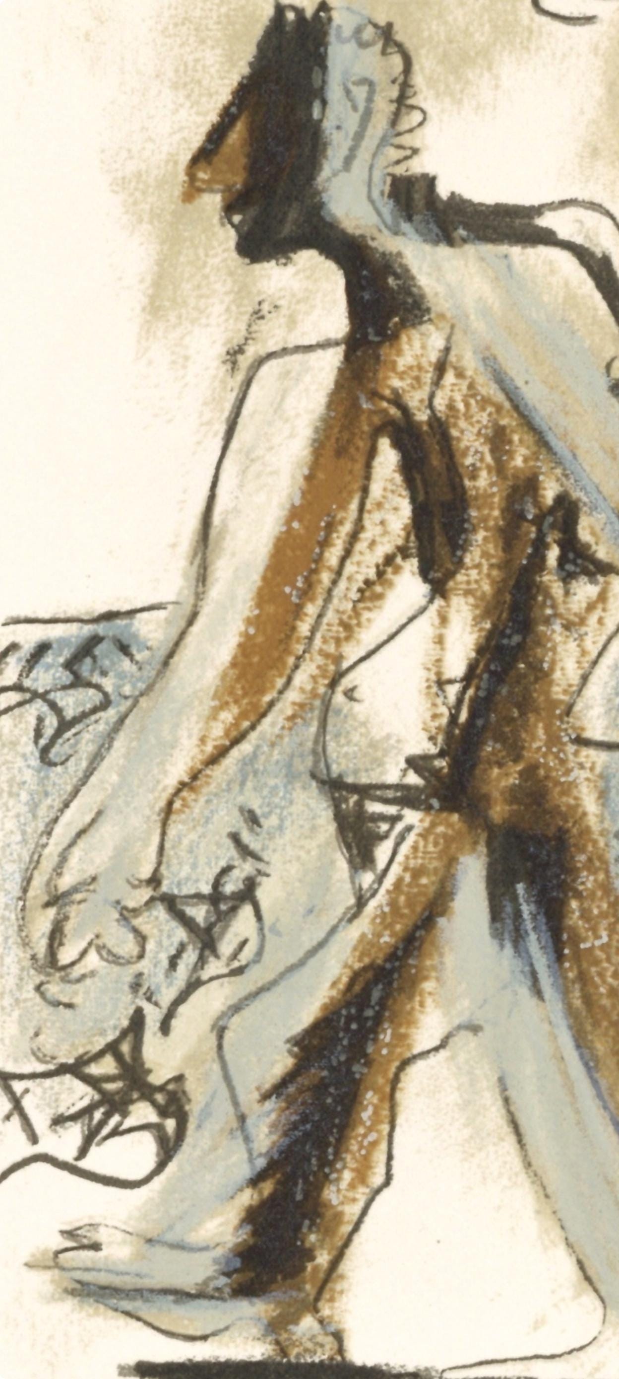 Pablo Picasso, Composition, Le Goût du Bonheur (Cramer 148; Bloch 2013), Limited Edition Mixed Media Lithograph