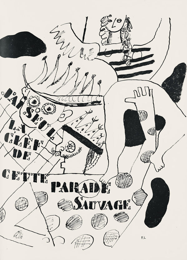 Fernand Léger, Composition (Saphire 24-38), Les Illuminations, Limited Edition Lithograph