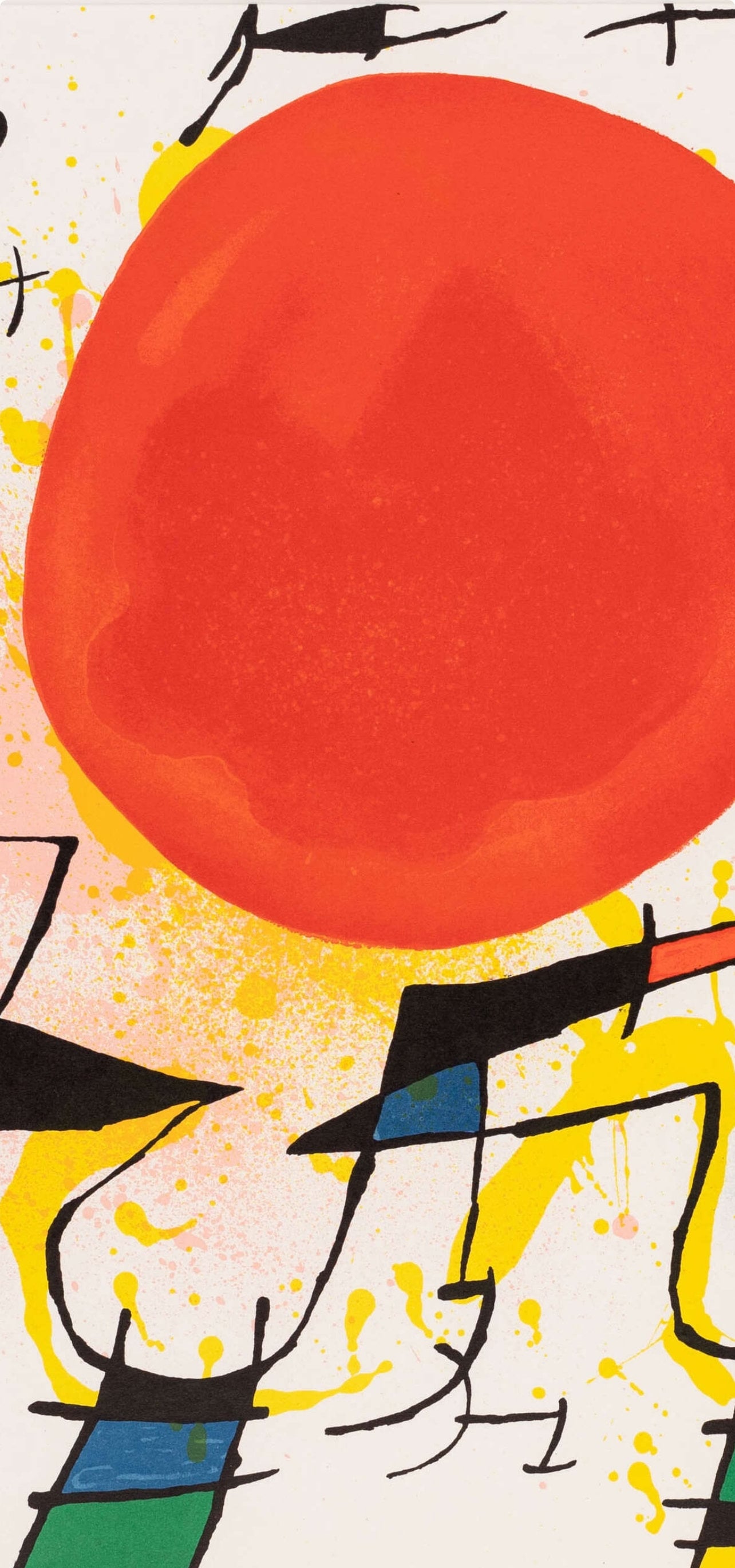 Joan Miró, Composition, (Cramer 160; Mourlot 859), Joan Miró Lithographs, Limited Edition Lithograph