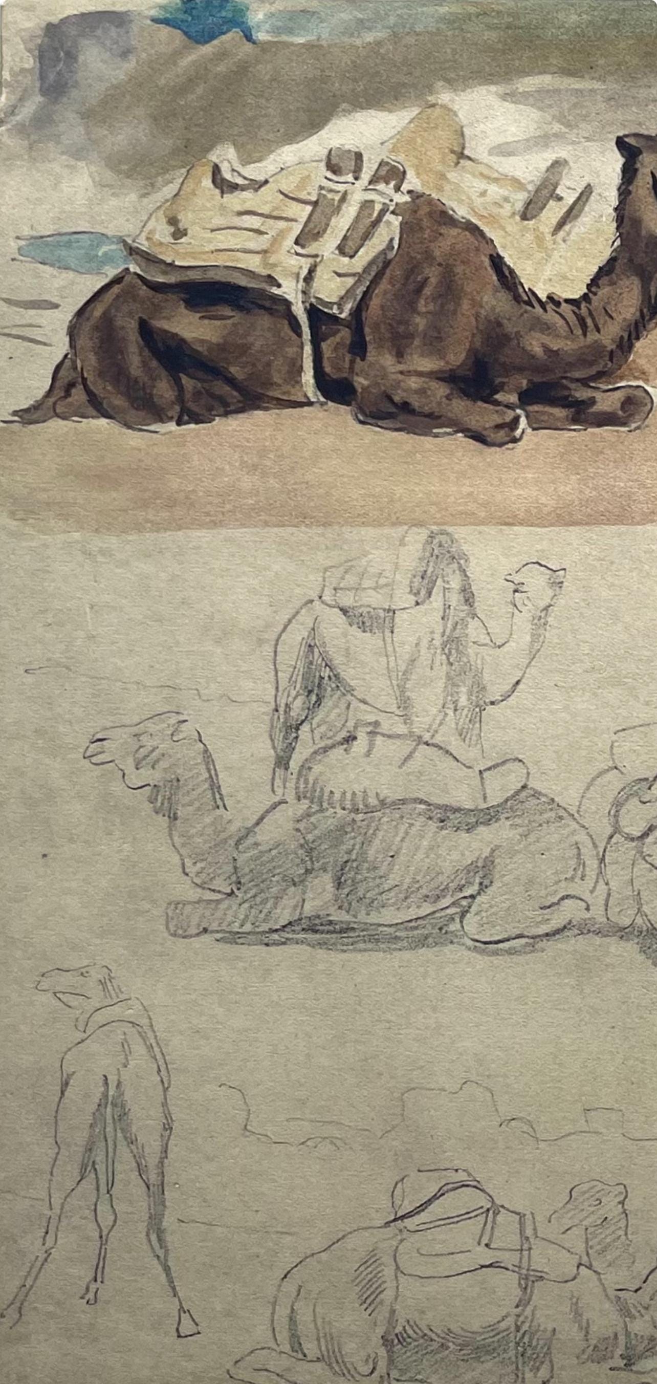 Eugène Delacroix, Composition, Trente et un Dessins et Aquarelles du Maroc, Limited Edition Lithograph