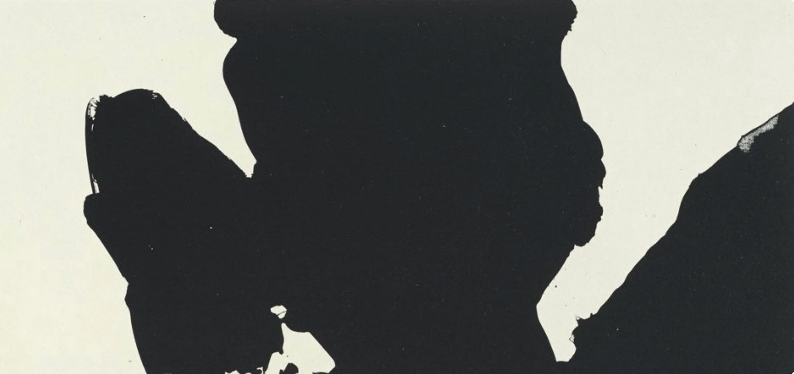 Robert Motherwell, Composition (Belknap 354-380; Engberg/Banach 415-441), Three Poems, Limited Edition Lithograph