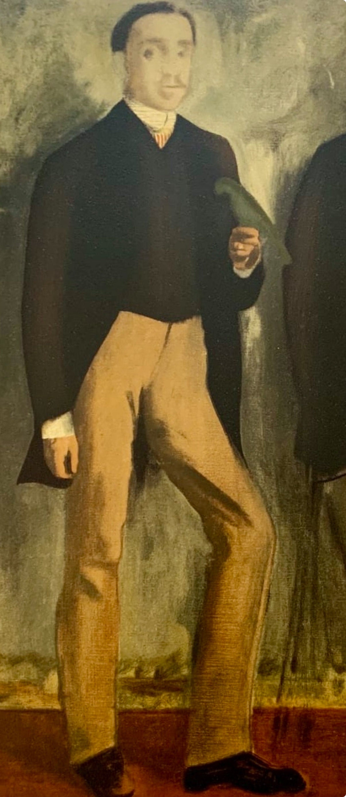 Edgar Degas, Deux hommes en pied, Les Réalistes Lyriques, Collection Pierre Lévy, Limited Edition Lithograph