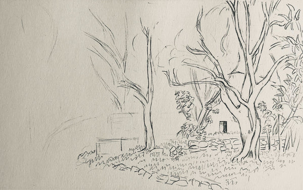 Henri Matisse, Composition (Dutel 3), Dessins de Henri-Matisse, Limited Edition Lithograph