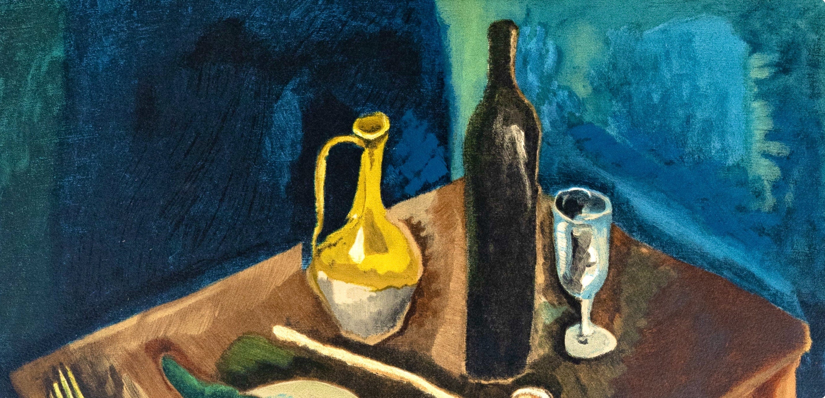 Chaïm Soutine, Nature morte à la pipe, Soutine, Collection Pierre Lévy, Limited Edition Lithograph