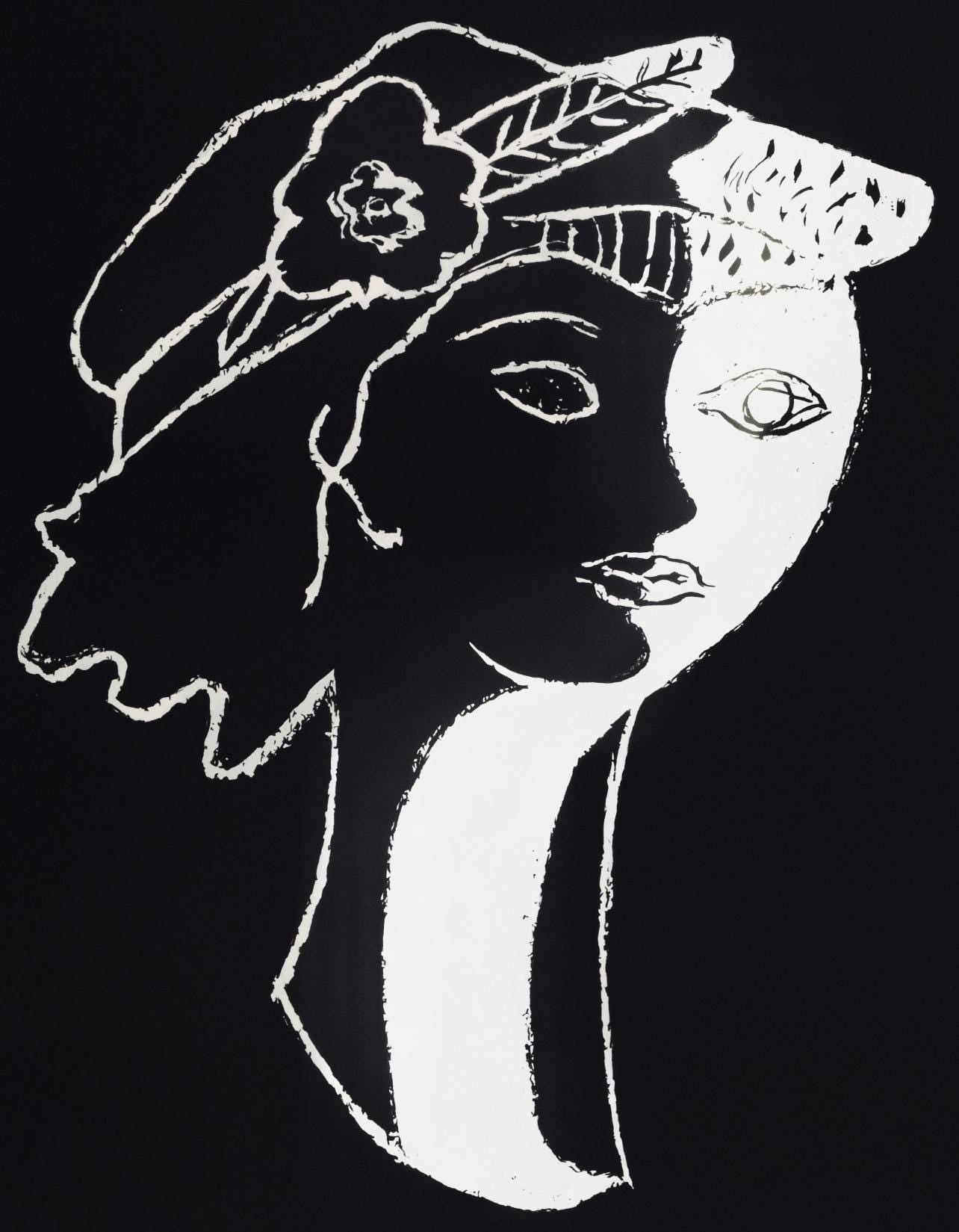 Georges Braque, Composition, Œdipe roi de Sophocle, Limited Edition Lithograph