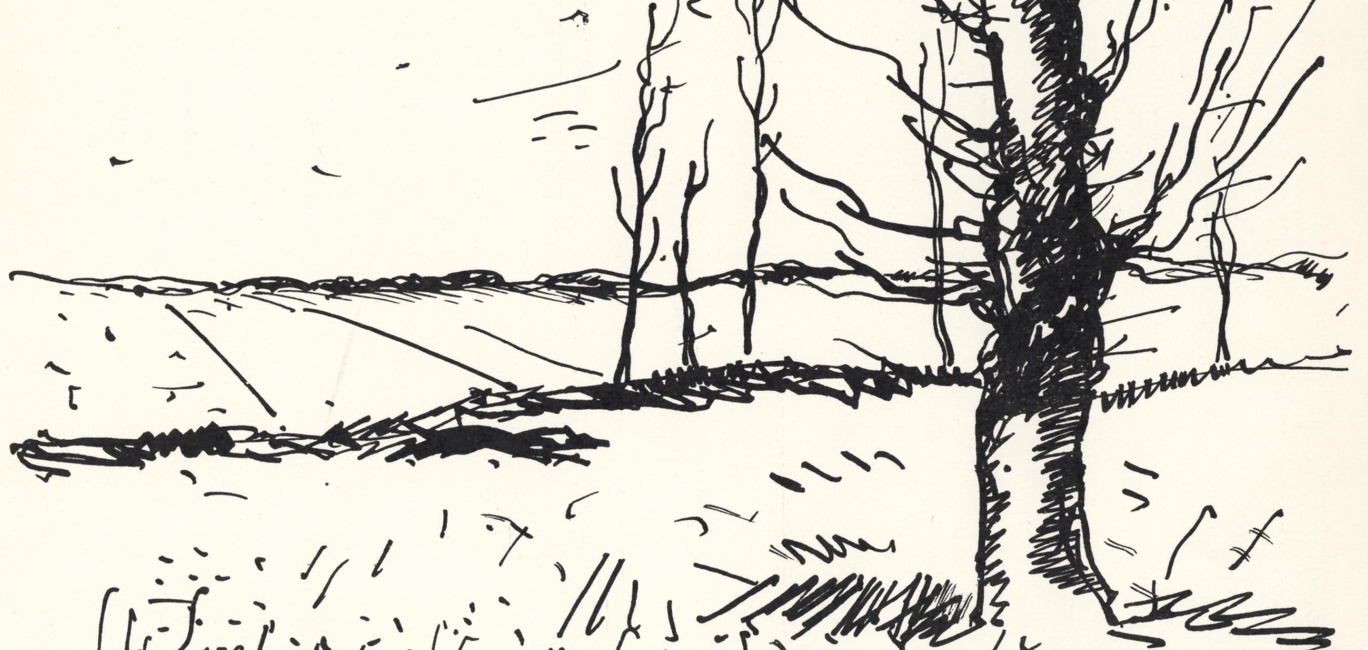Maurice de Vlaminck, Vallee de l'Avre, Limited Edition Lithograph